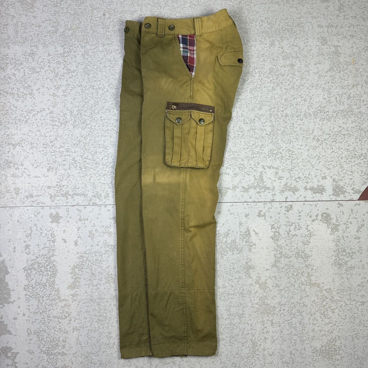 Japanese Brand × Seditionaries Tielocken Faded Cargo Pant Punk Style Size US 32 / EU 48 - 5 Thumbnail