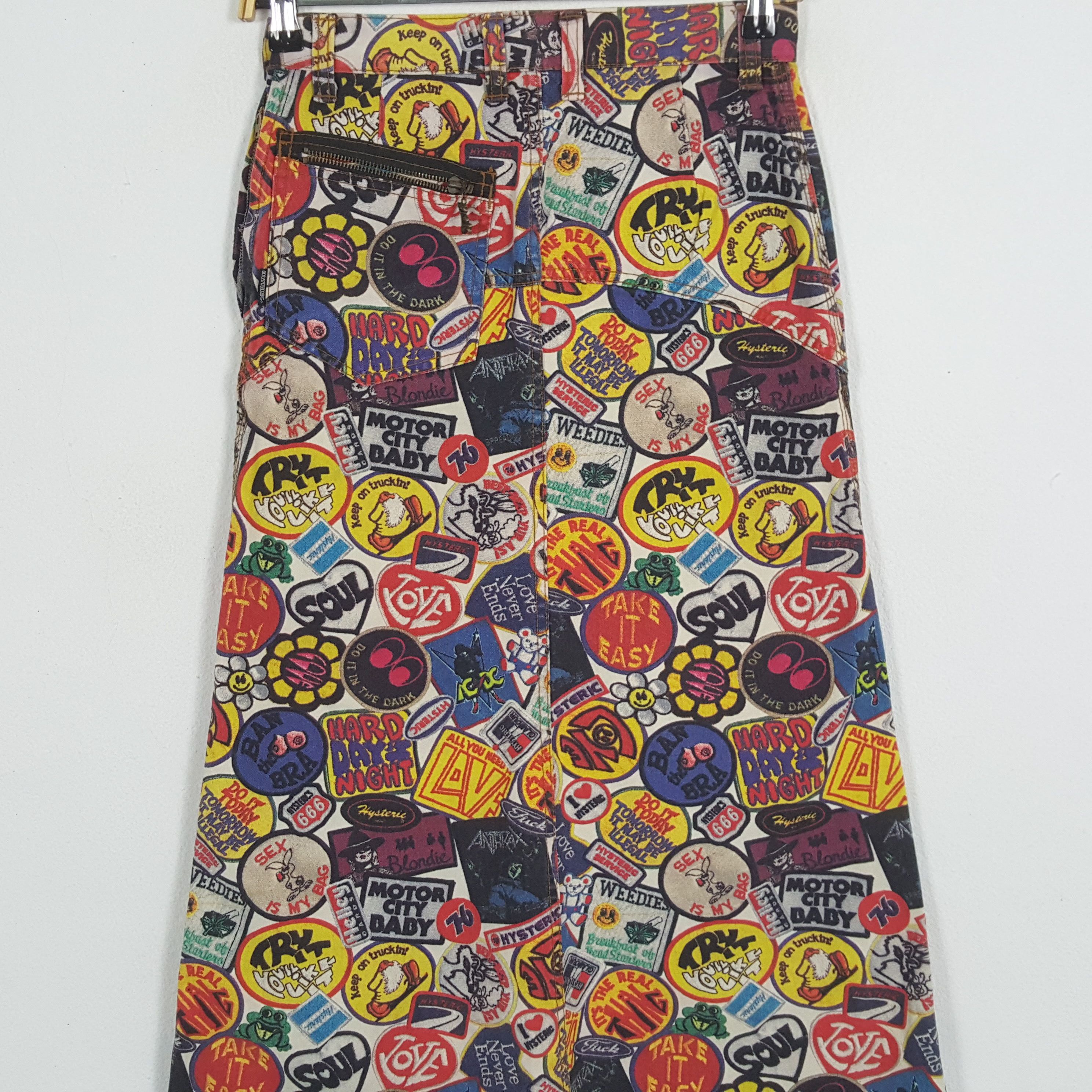 Hysteric Glamour Vintage HYSTERIC GLAMOUR Japanese Fashion Brand Rare Skirt Size 26" / US 2 / IT 38 - 5 Thumbnail