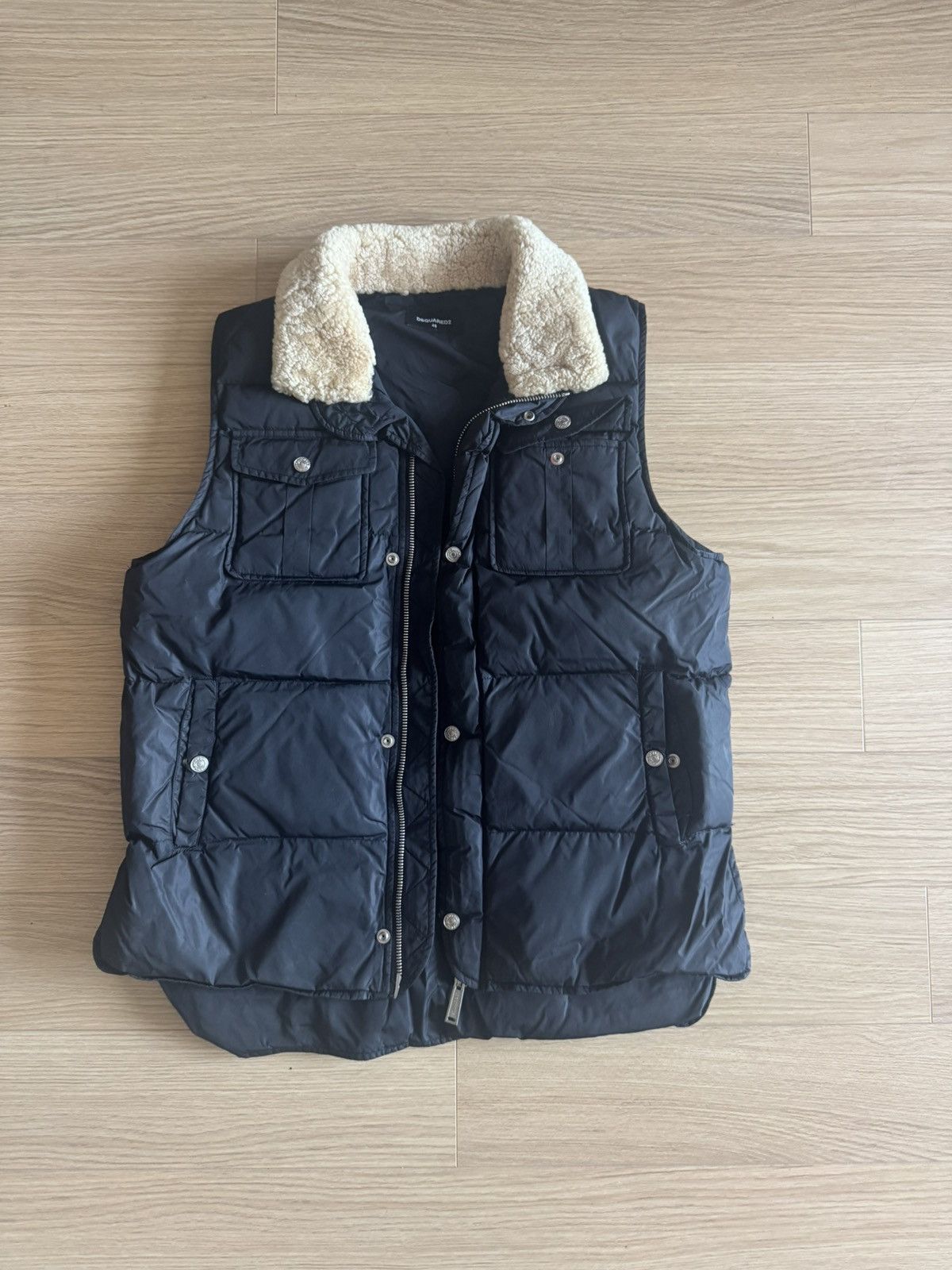 Dsquared2 Dsquared Sherpa Collar Vest Size US M / EU 48-50 / 2 - 6 Thumbnail