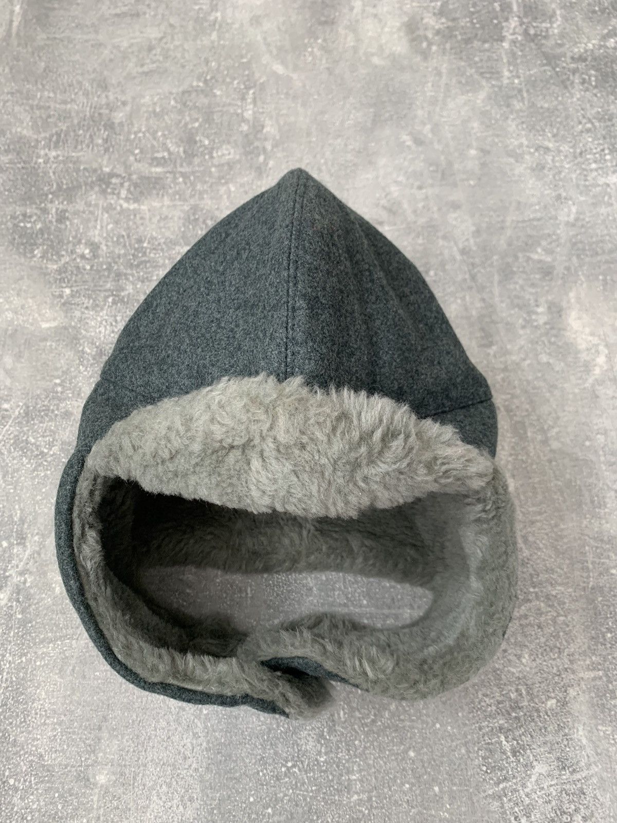 Japanese Brand × Vintage Rare y2k mohair hat ushanka fuzzy fur style Size ONE SIZE - 6 Thumbnail