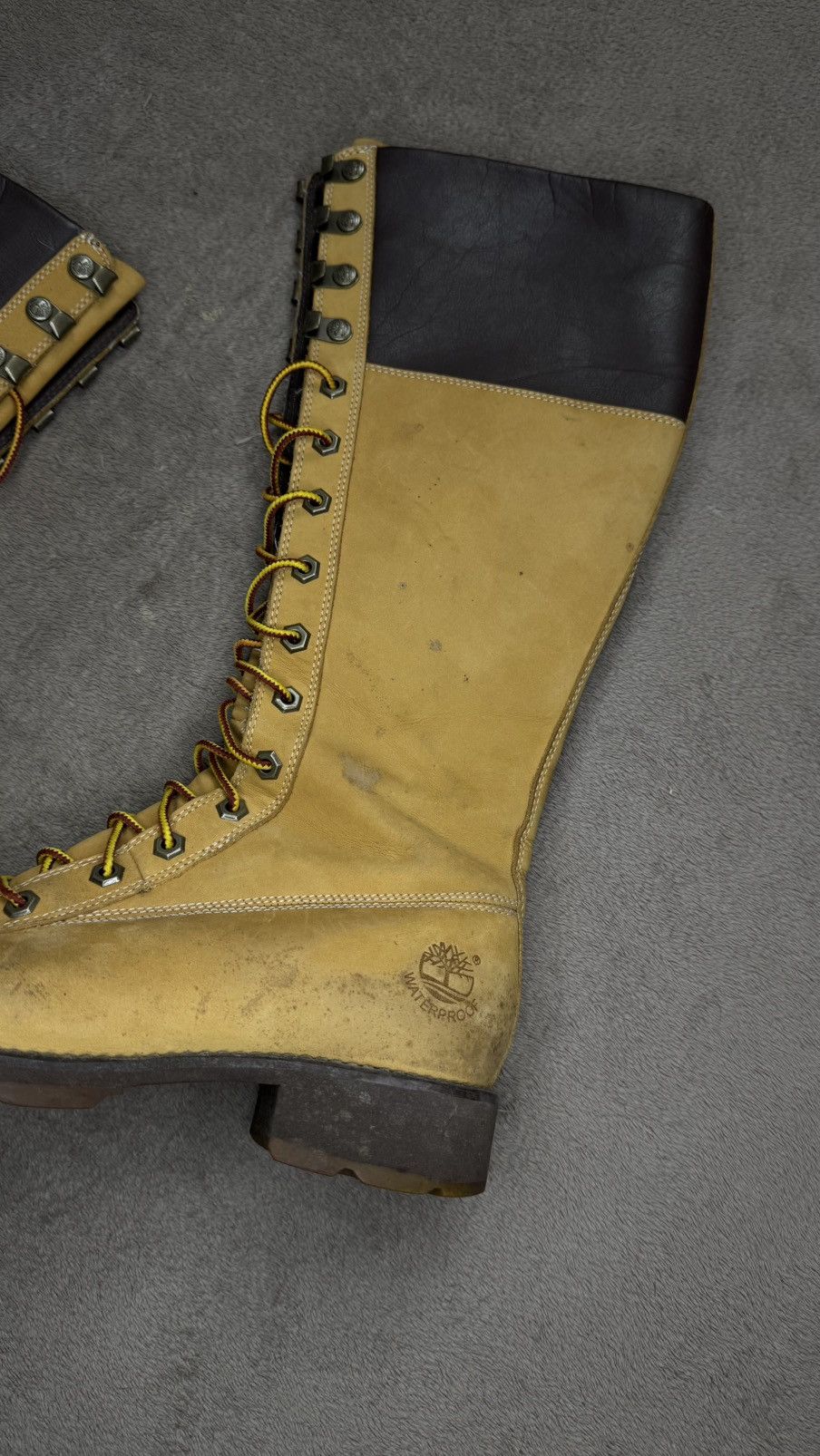 Vintage Timberland Premium Wheat vintage Hi Boots Size US 8 / IT 38 - 3 Thumbnail