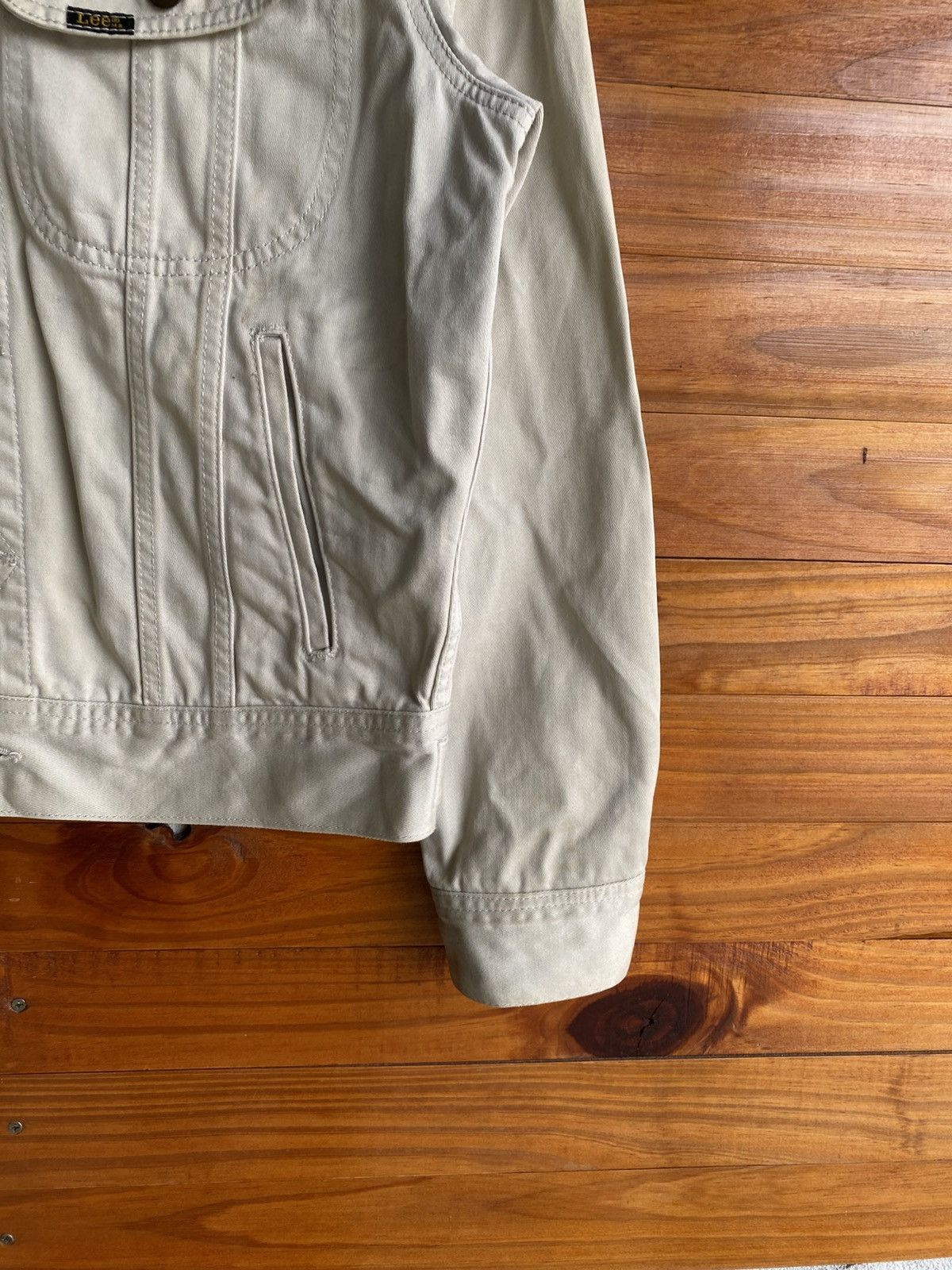 Lee Lee × Edwin Westerner White Denim Jacket Collaboration Size US M / EU 48-50 / 2 - 6 Thumbnail