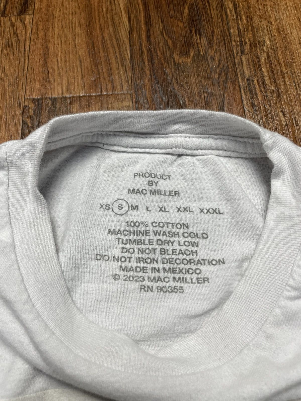 Mac Miller Mac Miller Shirt Women’s Small White Used Watching Movies Size S / US 4 / IT 40 - 6 Thumbnail
