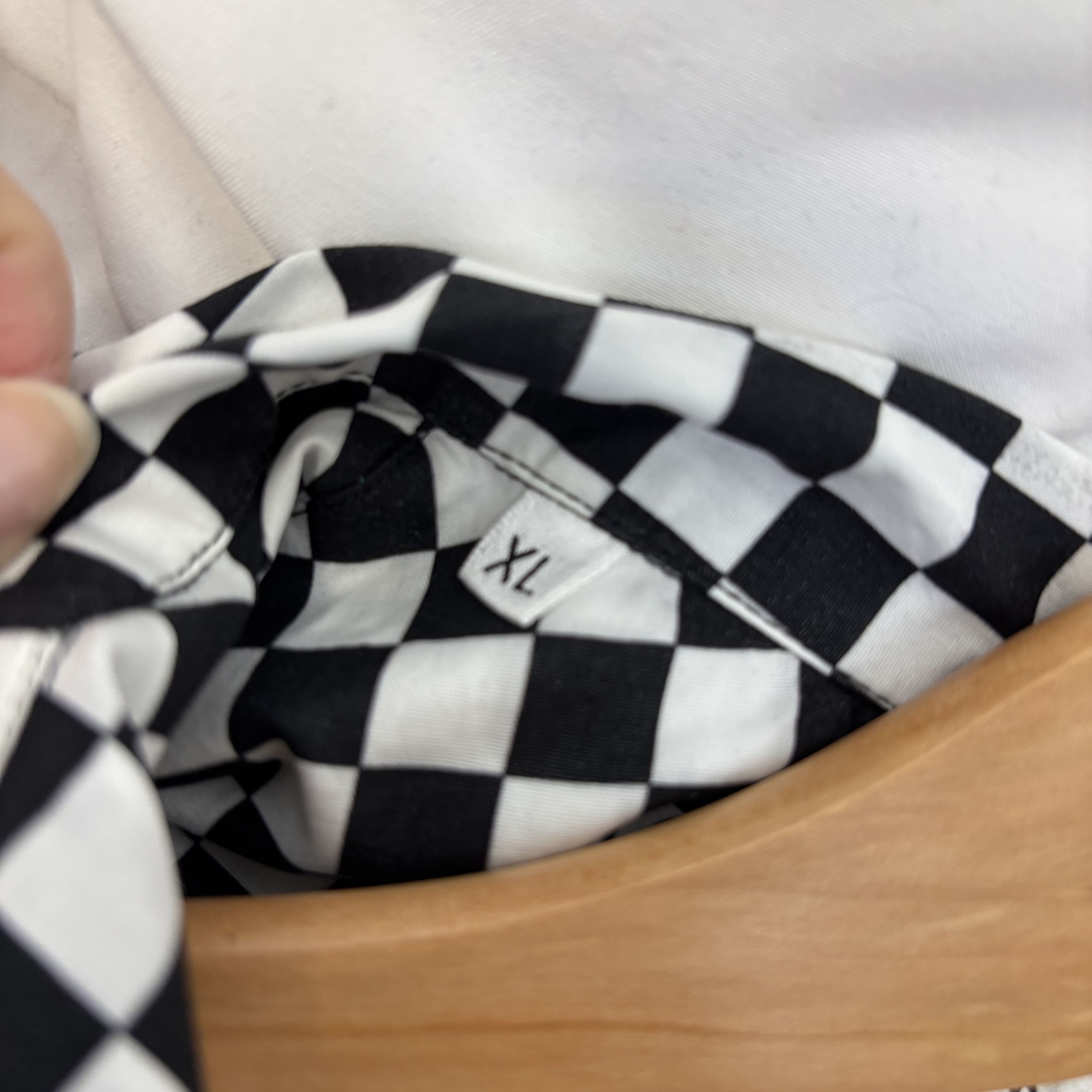 Saint Laurent Paris Saint Laurent Checkered B&W Shirt Size US XL / EU 56 / 4 - 3 Thumbnail