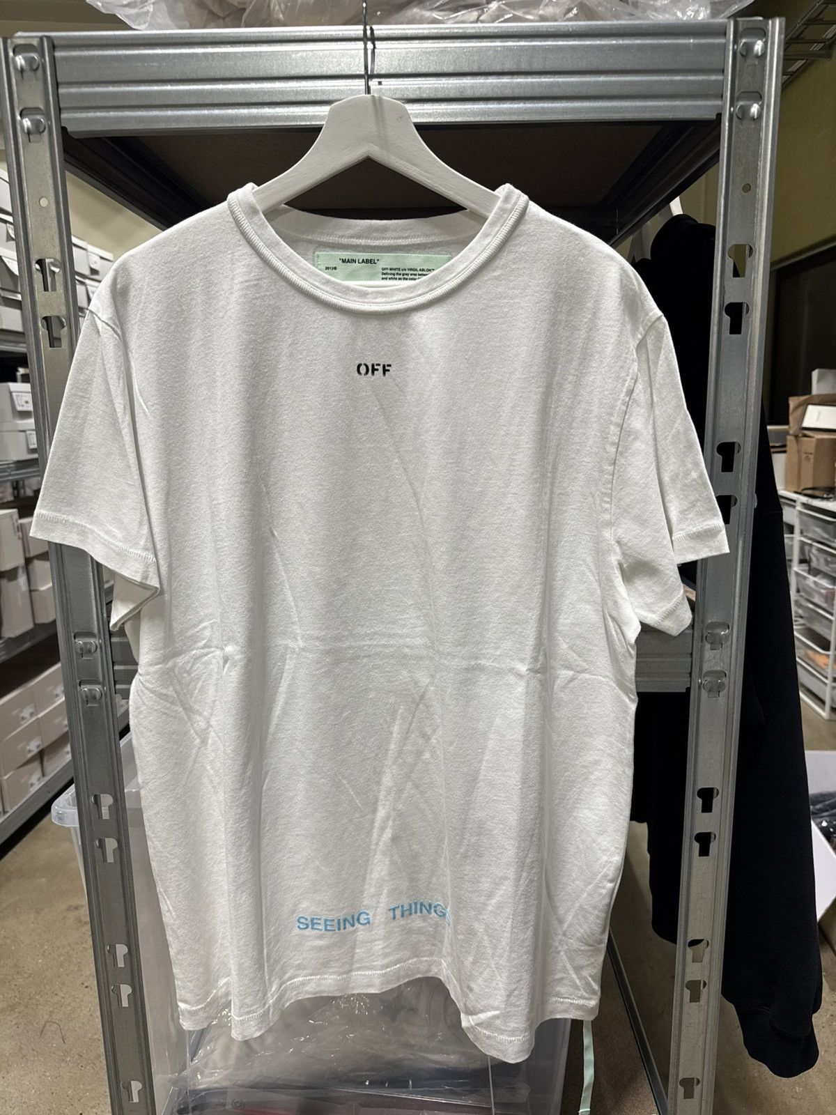 Off-White Off-White Diag T-Shirt NEW 500$ Size US S / EU 44-46 / 1 - 2 Thumbnail