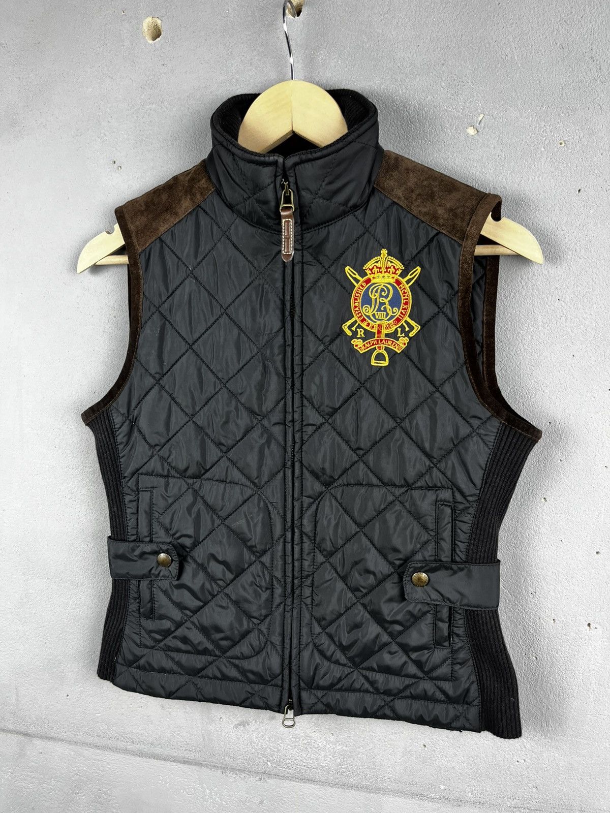 Polo Ralph Lauren Polo Ralph Lauren vest leather vintage Size S / US 4 / IT 40 - 4 Thumbnail