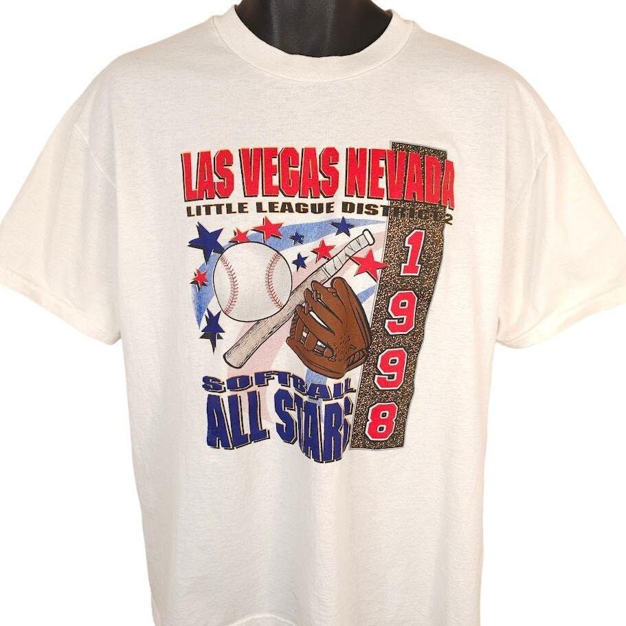 Vintage Vintage Softball All Stars T Shirt Mens Size Large White Size US L / EU 52-54 / 3 - 1 Thumbnail