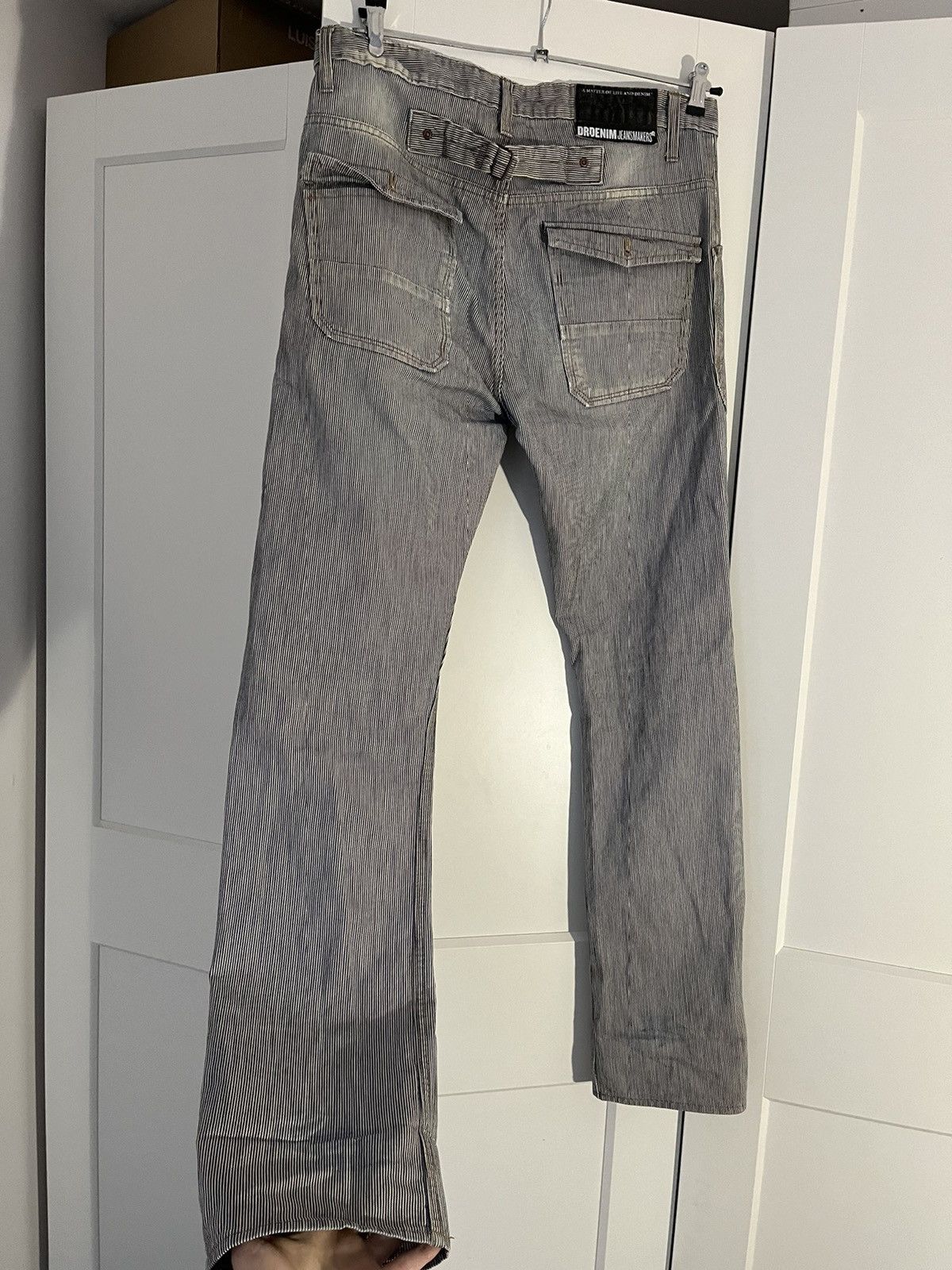 Japanese Brand × Number (N)ine Vintage striped workwear pants Kapital style Size US 32 / EU 48 - 5 Thumbnail