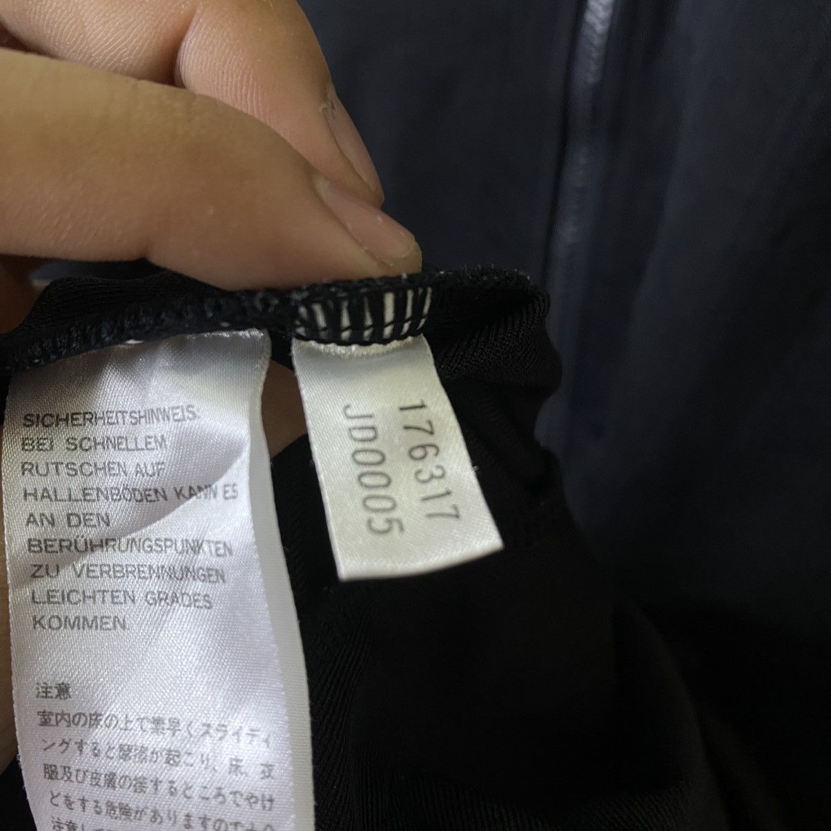 Adidas Vintage 1990s Adidas Drill Tracktop Jacket Size US L / EU 52-54 / 3 - 8 Thumbnail