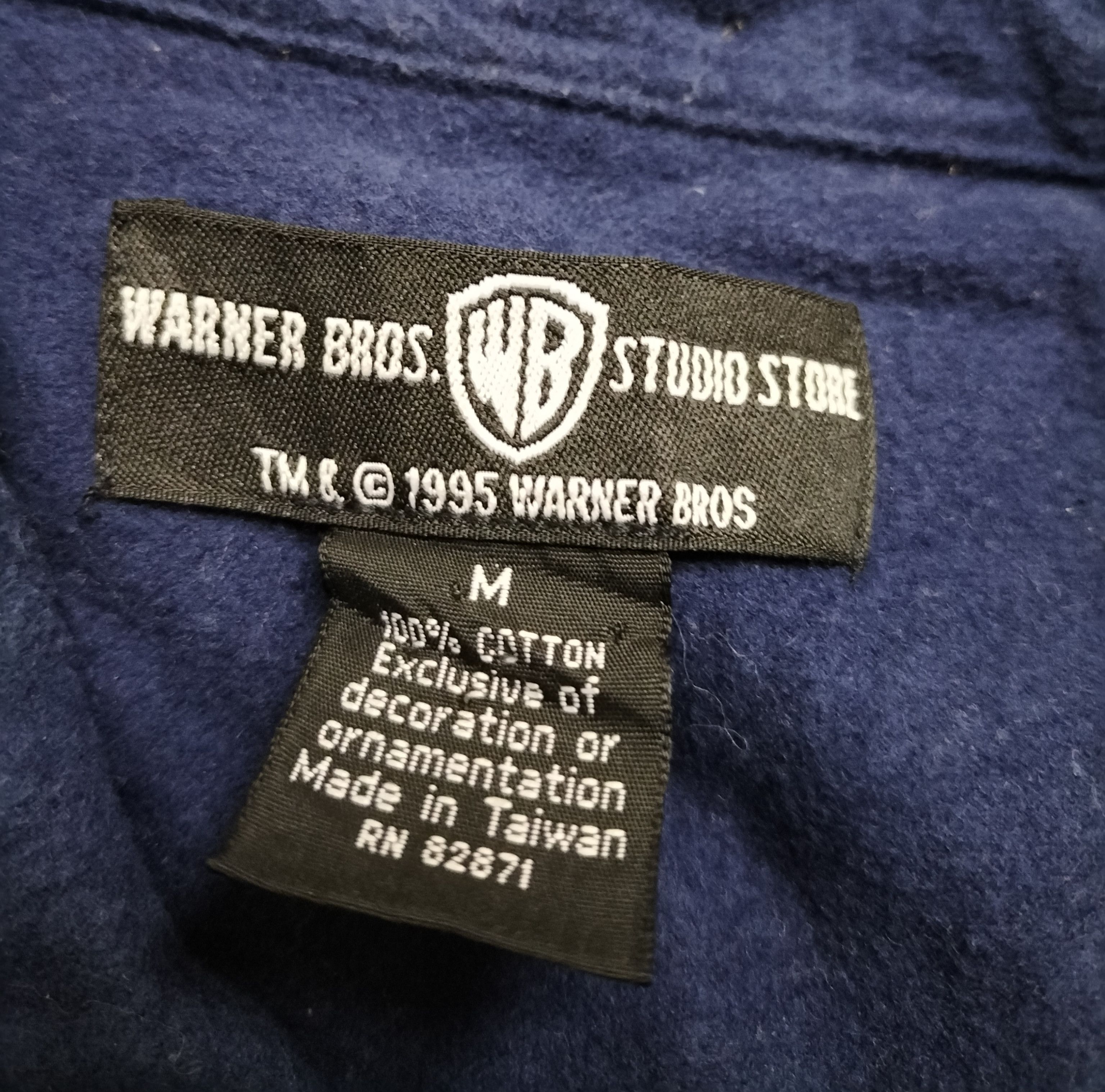 Warner Bros Vintage looney tunes embroidered logo taz & bug bunny Size US M / EU 48-50 / 2 - 7 Thumbnail