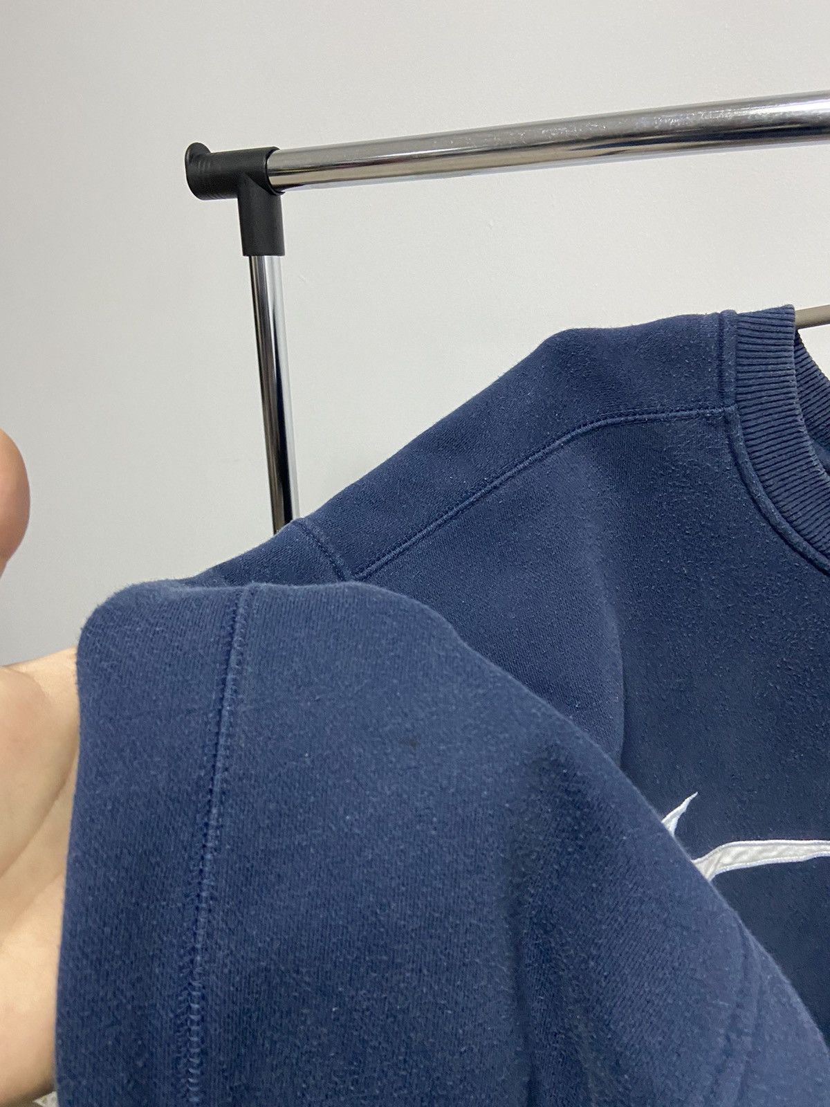 Nike × Vintage Nike Sweatshirt Big Swoosh Logo Vintage 90s Size US XXL / EU 58 / 5 - 8 Thumbnail