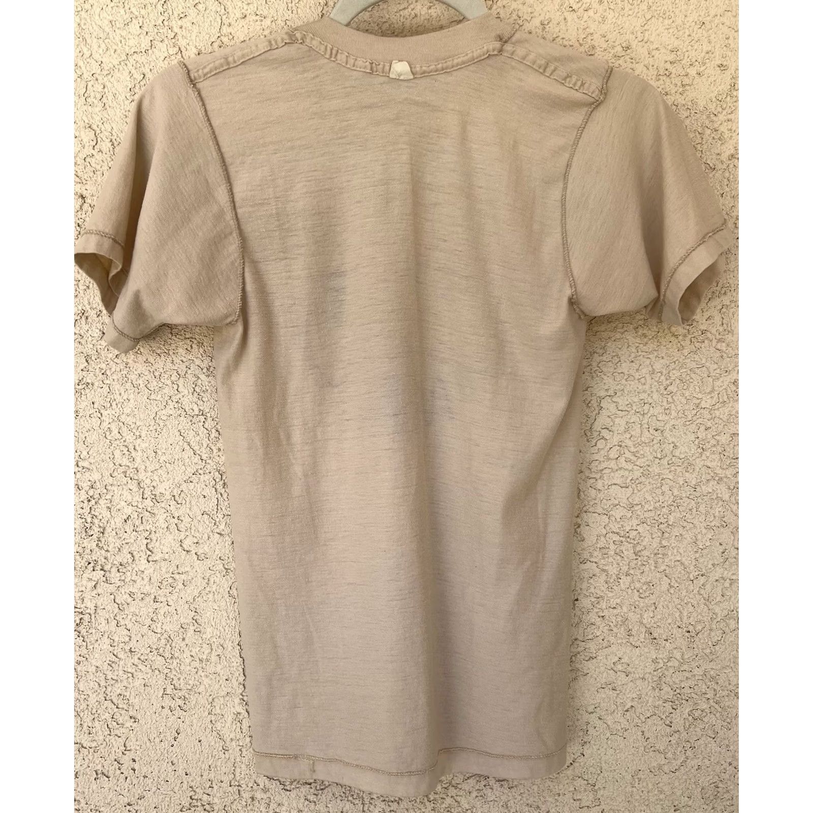 Vintage VINTAGE Shakespeare in the Park Dallas Theater T Shirt S Mens Beige Graphic Print 70s 80s Classic Size US S / EU 44-46 / 1 - 7 Thumbnail