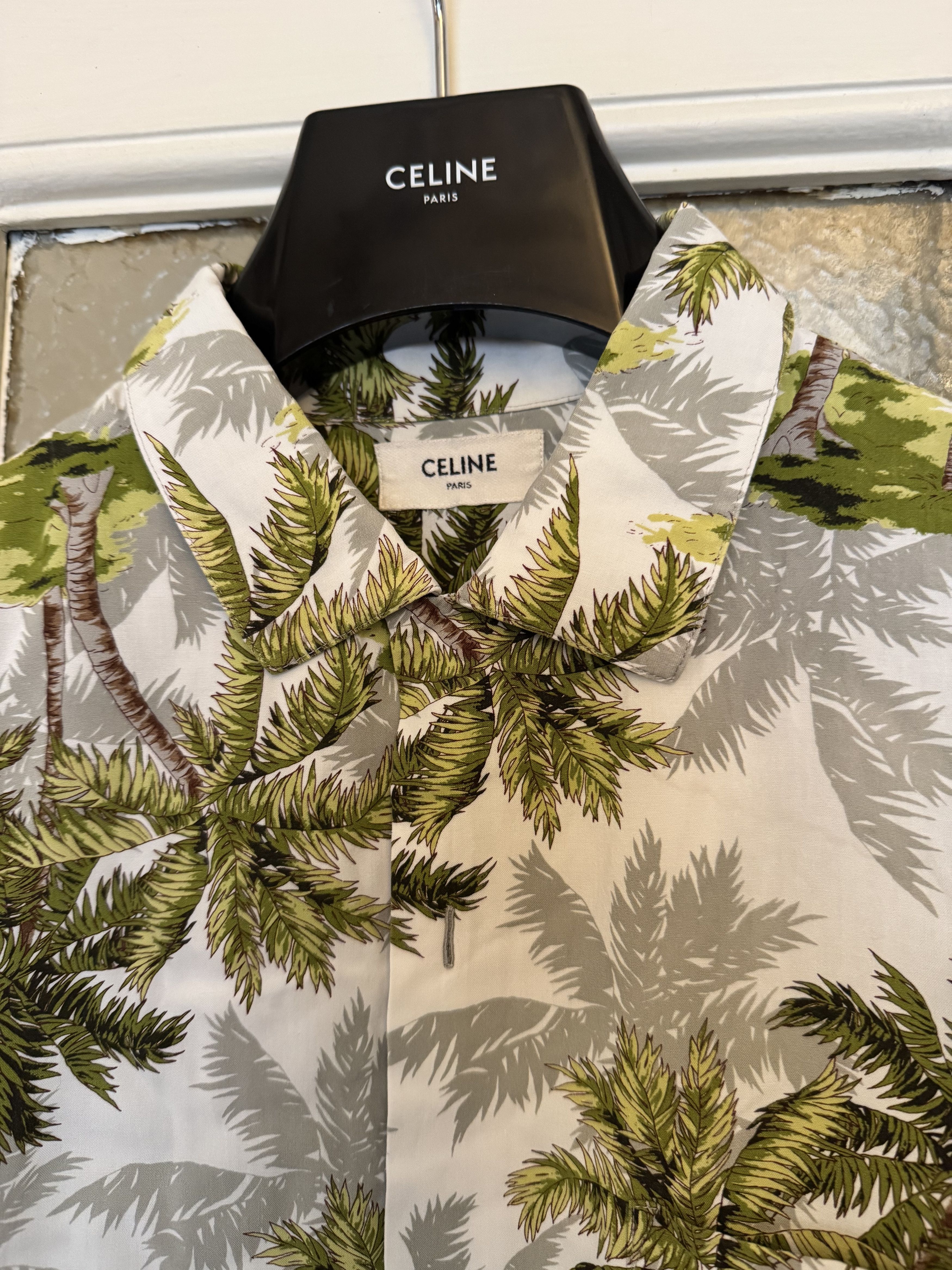 Celine HAWAIIAN Shirt Size US L / EU 52-54 / 3 - 2 Thumbnail