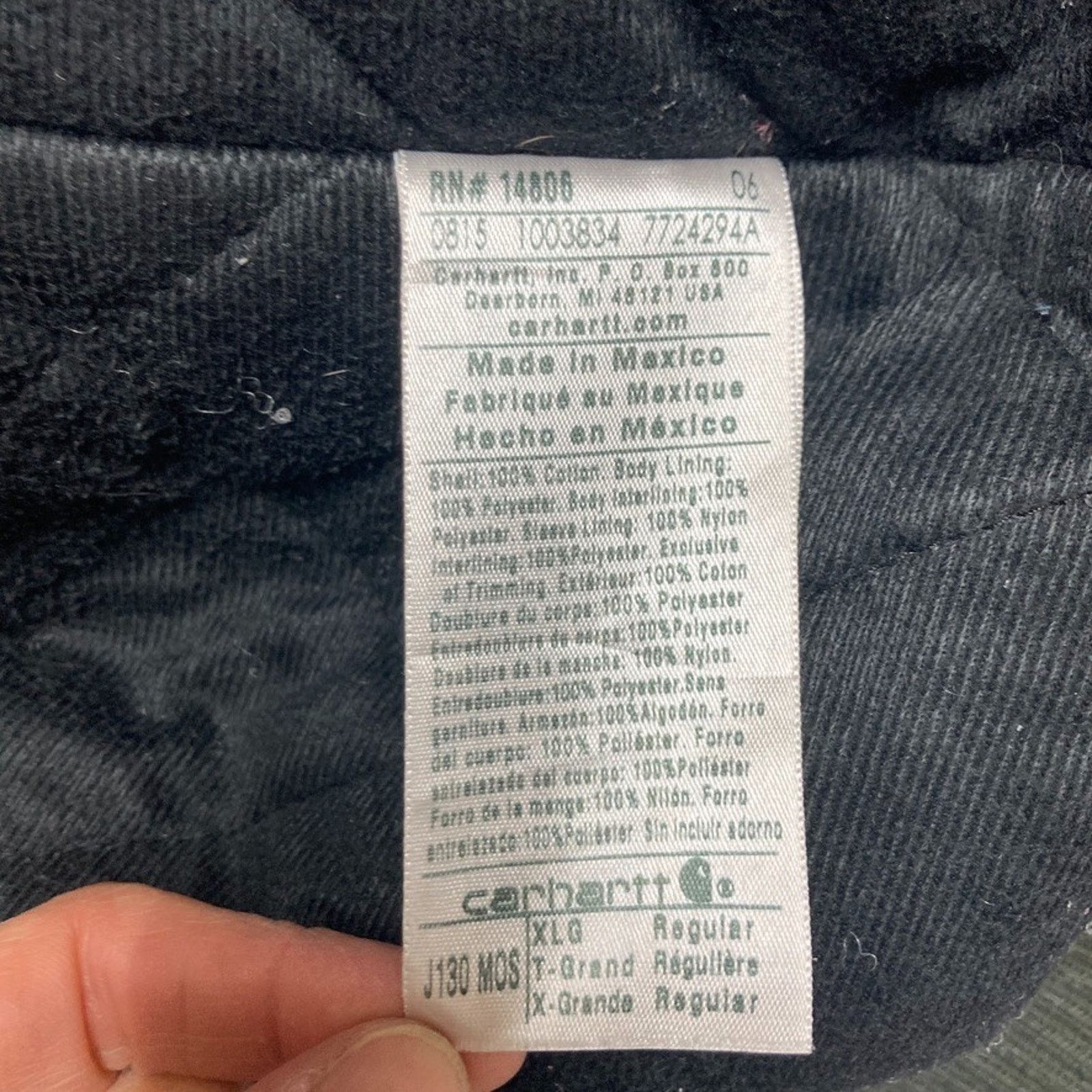 Carhartt Carhartt J130 MOS XL Active Jacket STAMPED Property US Govt Size US XL / EU 56 / 4 - 11 Thumbnail