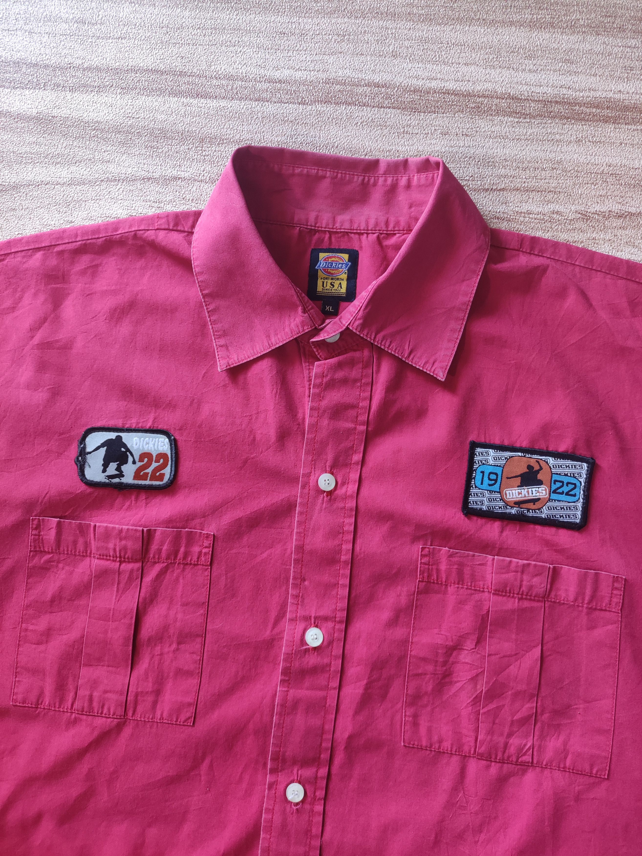 Dickies DICKIES SKATE USA BUTTON UP SHIRT Size US XL / EU 56 / 4 - 2 Thumbnail