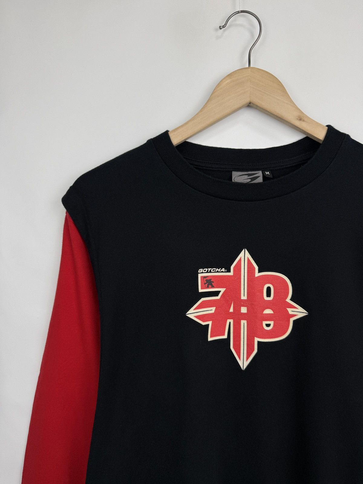 Gotcha 🇺🇸 Vintage 90s Gotcha Surfing Skating Long Sleeve Retro Rare Size US M / EU 48-50 / 2 - 2 Thumbnail