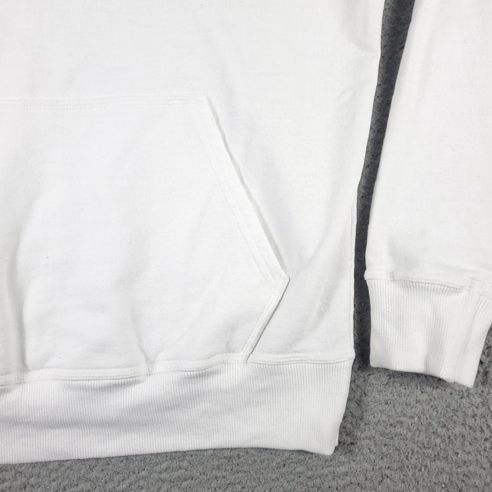 Champion Champion Men's White Fleece Pullover Hoodie Sweatshirt, Long Sleeve, Mock Neck, Logo Zipper, Regular Fit, All Seasons, Casual Size US M / EU 48-50 / 2 - 5 Thumbnail