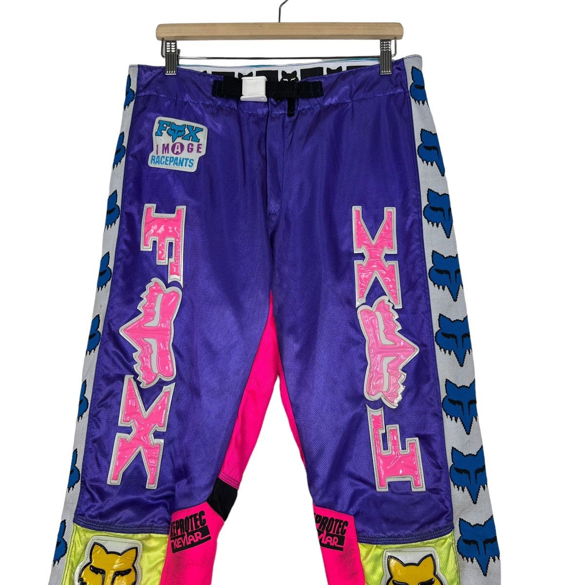 Fox Racing 🔥 RARE 90s VINTAGE FOX IMAGE RACING PANTS Size US 34 / EU 50 - 5 Thumbnail