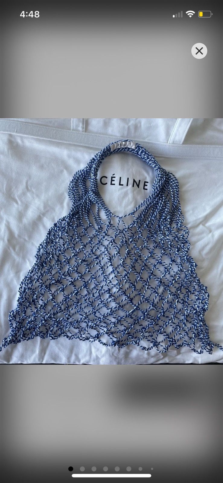 Celine CELINE fishnet bag Size ONE SIZE - 3 Thumbnail