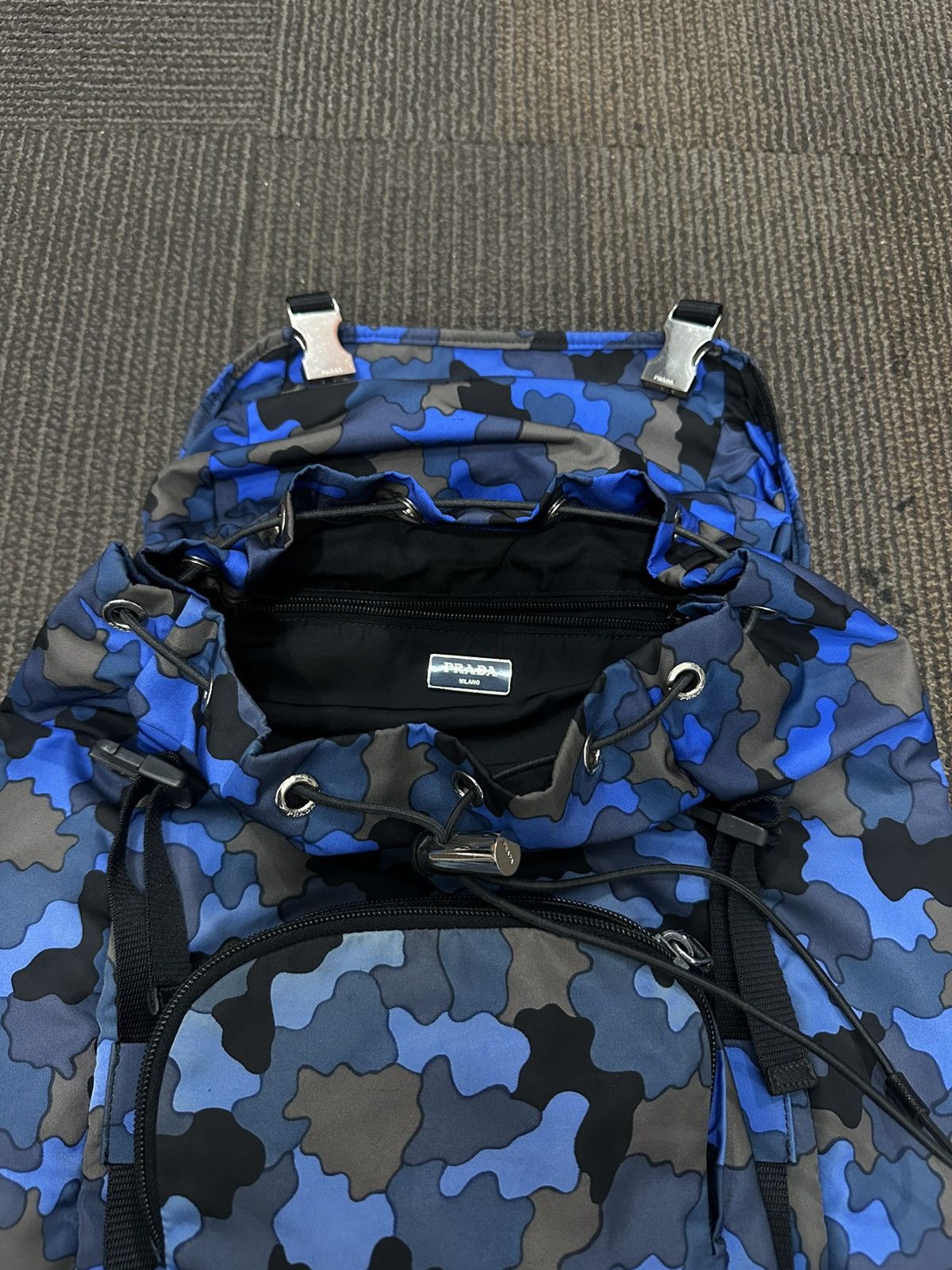 Prada Prada nylon camouflage backpack Size ONE SIZE - 3 Thumbnail