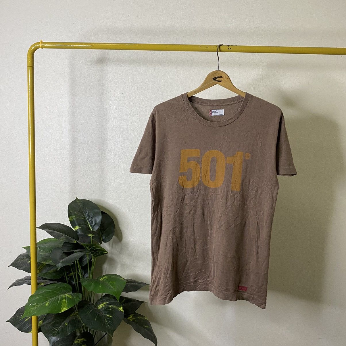 Levi's Vintage Y2K Levis 501 T Shirt Size US M / EU 48-50 / 2 - 1 Thumbnail