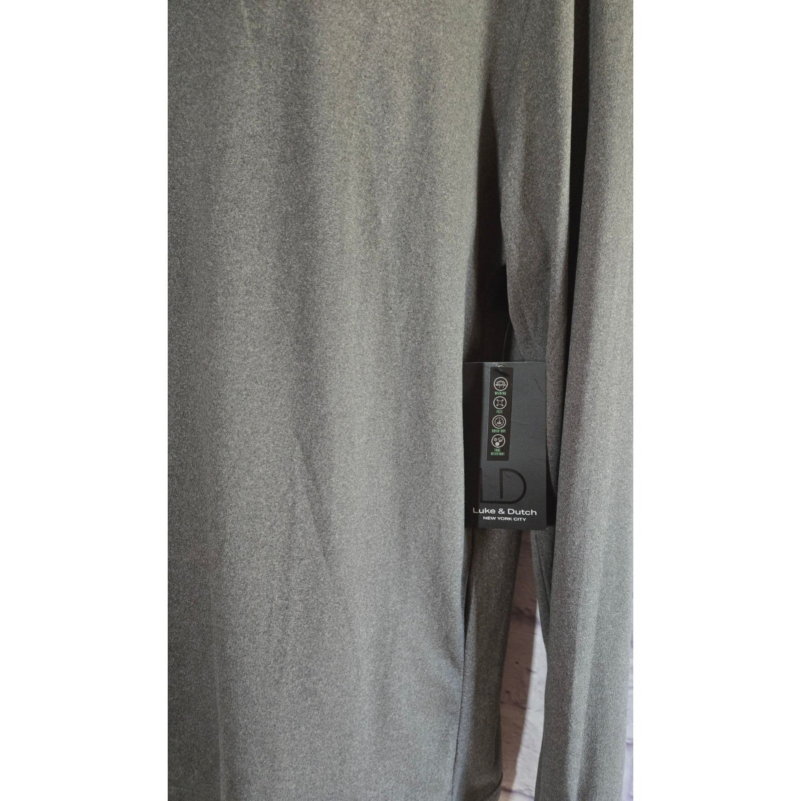 Other Luke & Dutch Gray Long Sleeve Ultra Soft Shirt Large NWTS Size US L / EU 52-54 / 3 - 2 Thumbnail