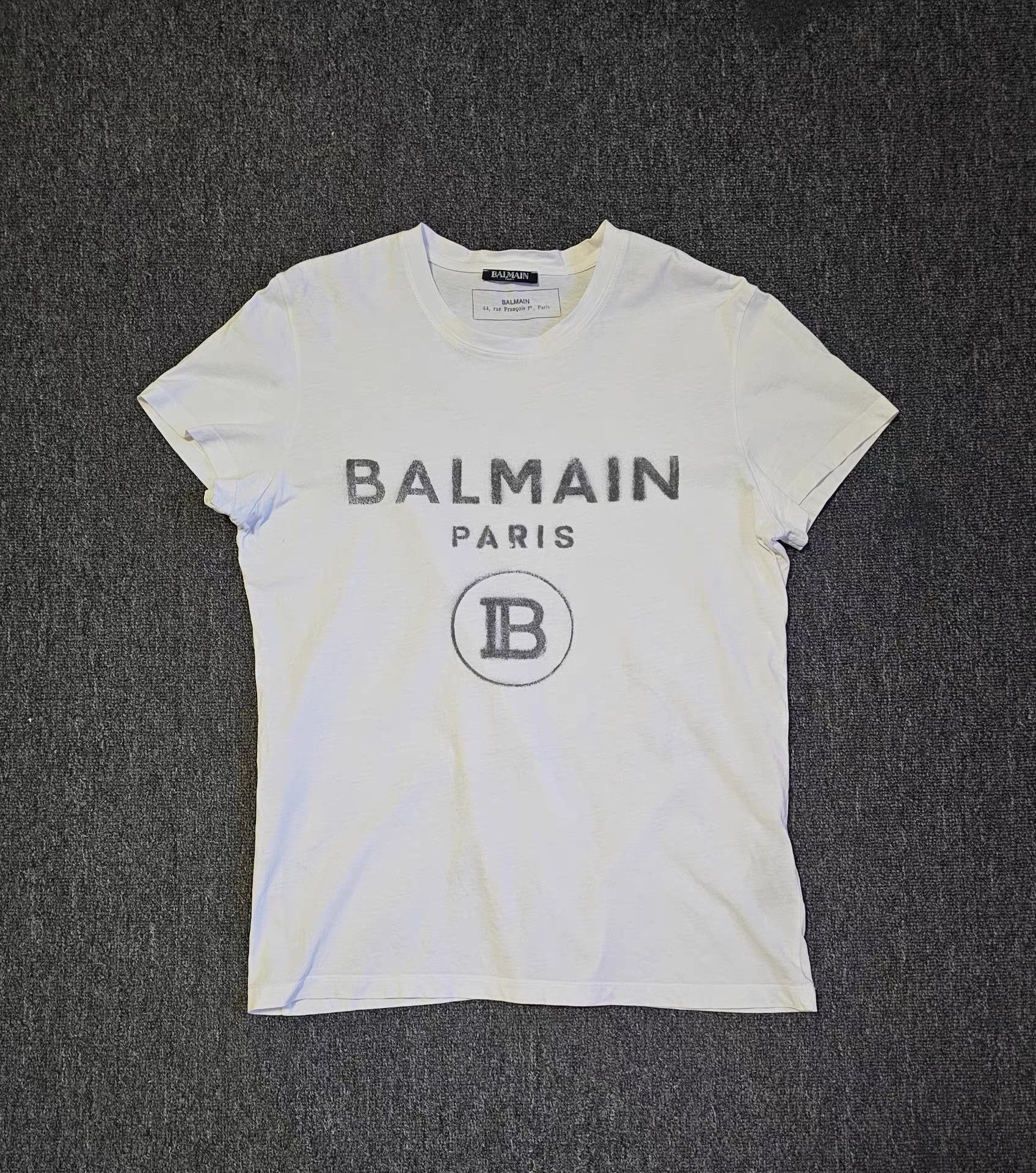Balenciaga Balmain Men's Short Sleeve T-shirt Size US S / EU 44-46 / 1 - 1 Thumbnail