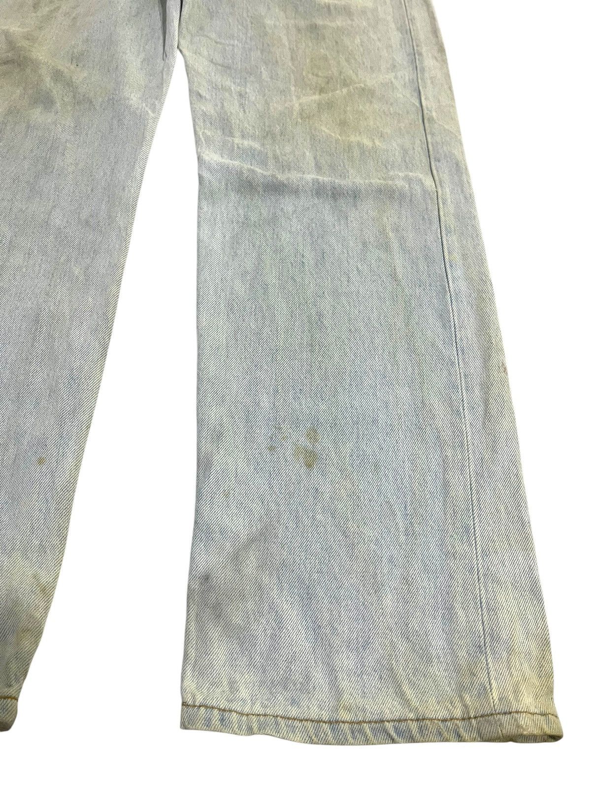If Six Was Nine × Japanese Brand × Le Grande Bleu (L.G.B.) VINTAGE RUSTY LEVIS 501 WASHED BLUE DENIM JEANS Size US 35 - 5 Thumbnail
