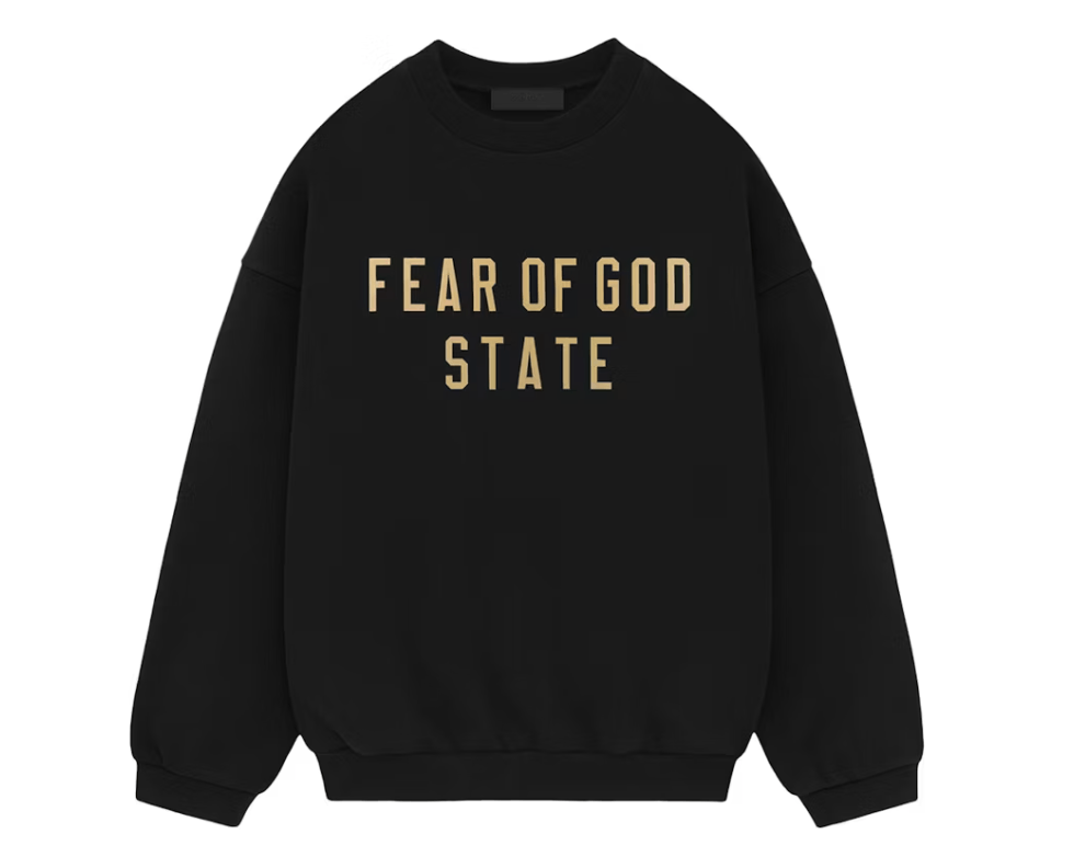 Essentials 🔥Fear of God Essentials Fleece Crewneck Black Sz (XXS) Size US XXS / EU 40 - 1 Thumbnail