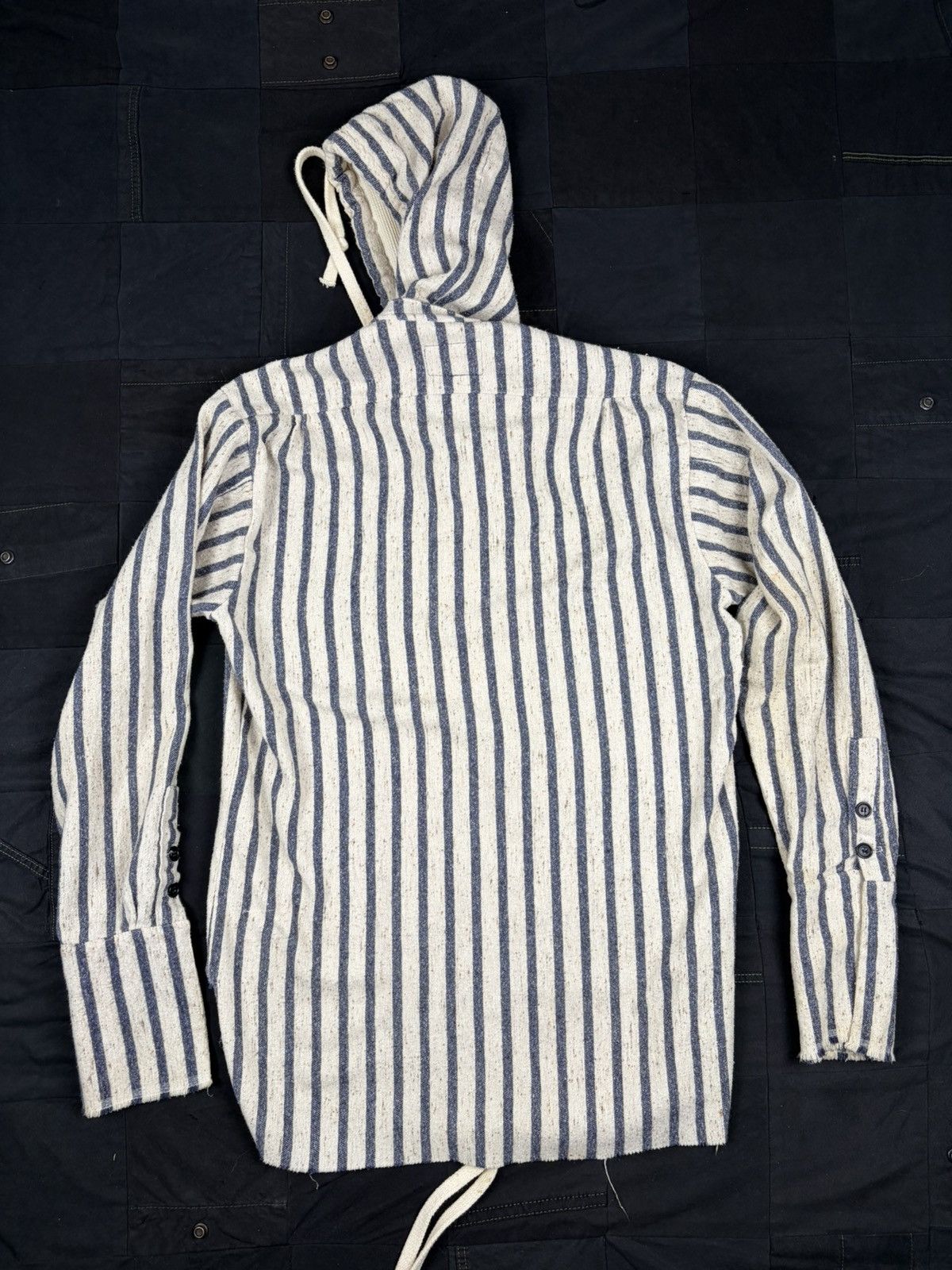 Greg Lauren Stripe Baja Studio Hoodie Size US M / EU 48-50 / 2 - 2 Thumbnail