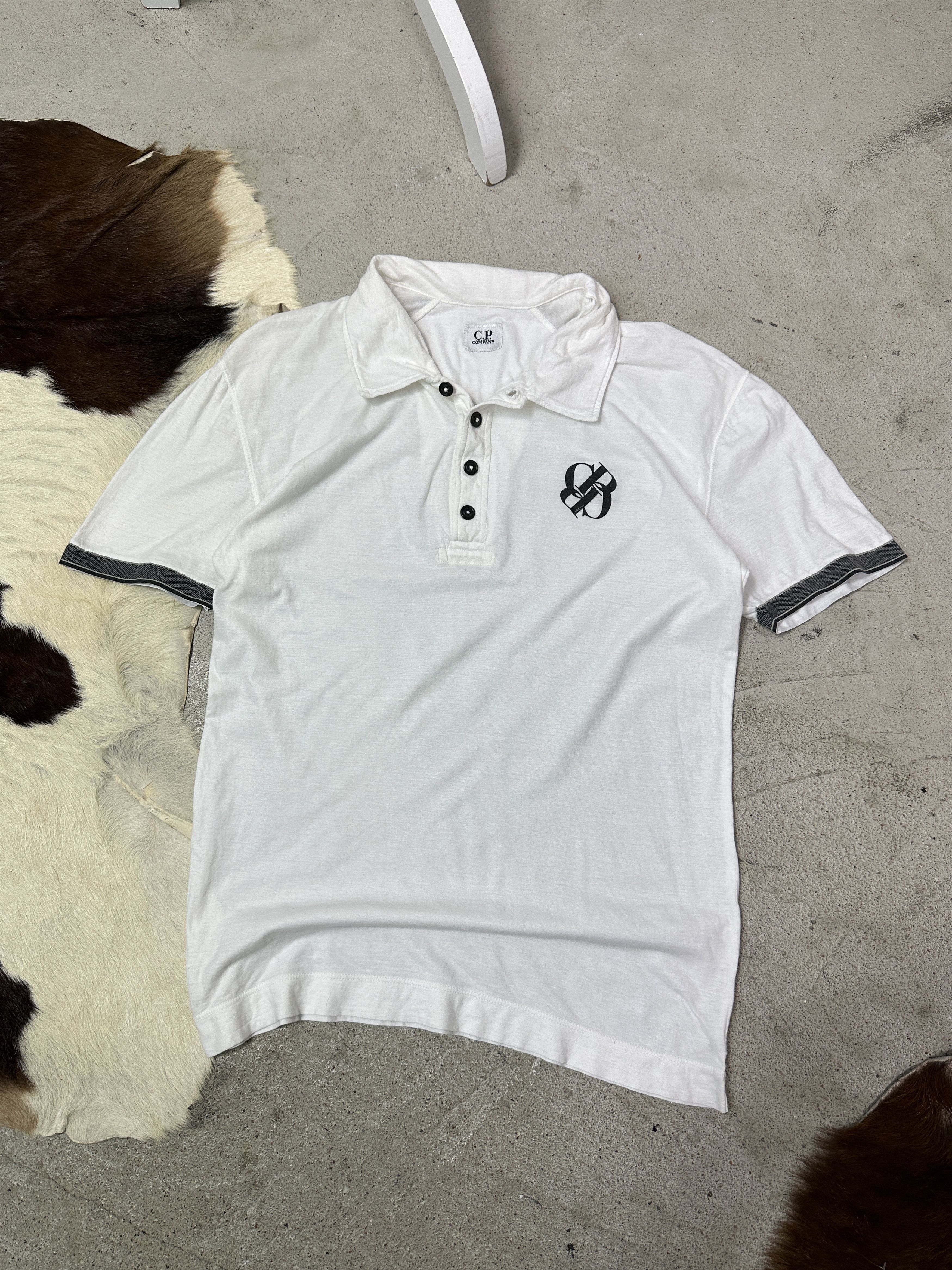 C.P. Company Vintage Streetwear Sporty C.P. Company Polo T-shirt Y2K Size US M / EU 48-50 / 2 - 1 Thumbnail