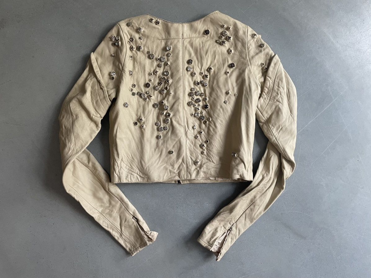 Riccardo Tisci Vintage RICCARDO TISCI leather jacket, archive piece Size S / US 4 / IT 40 - 2 Thumbnail