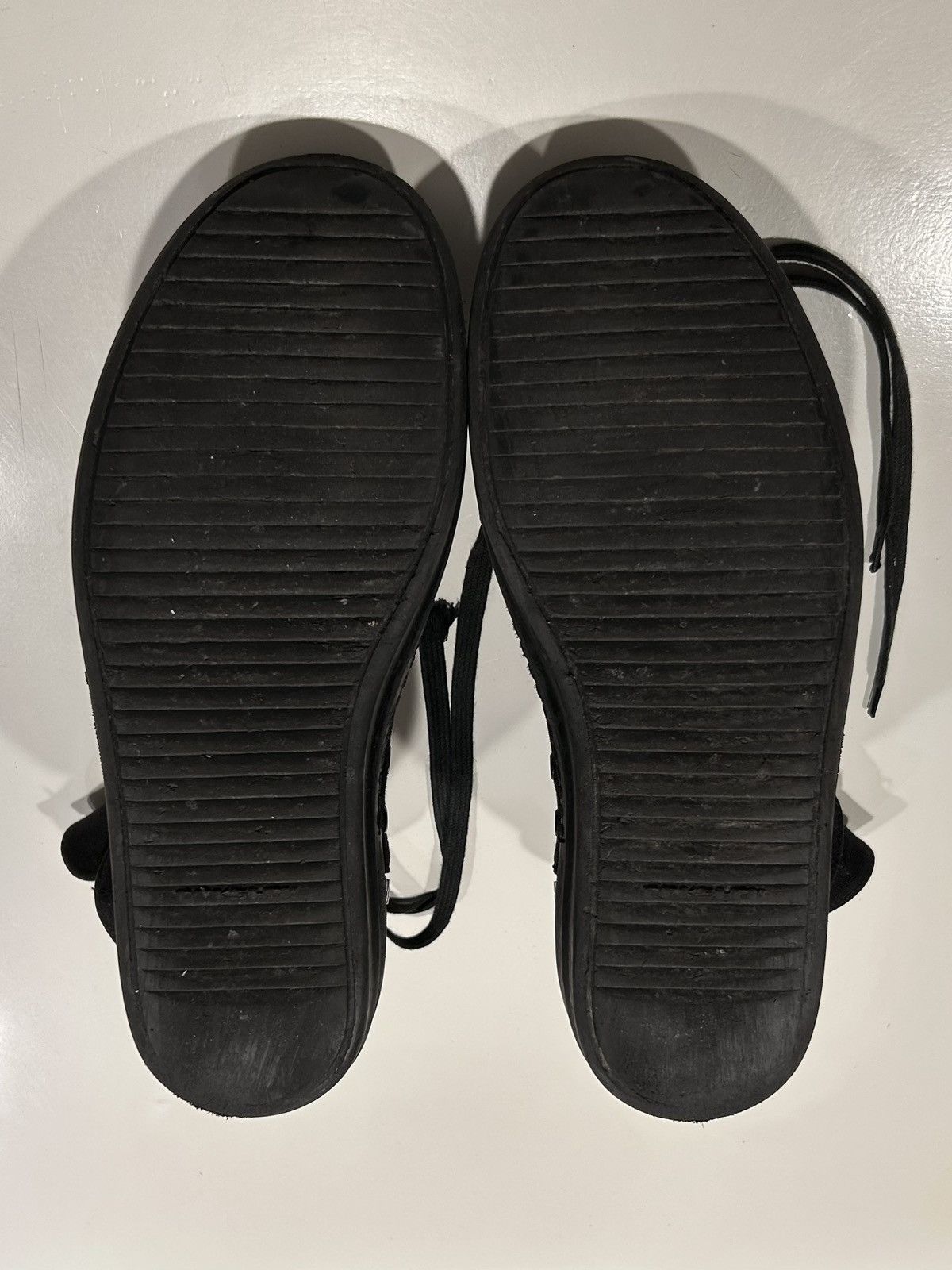 Rick Owens Drkshdw Triple Black Ramones Size US 8 / EU 41 - 5 Thumbnail