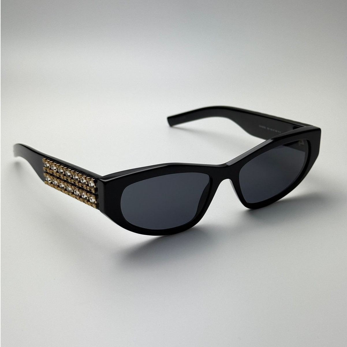 Givenchy NEW Givenchy Sunglasses GV40078I 01A Shiny Black/Gold Women Size ONE SIZE - 1 Thumbnail