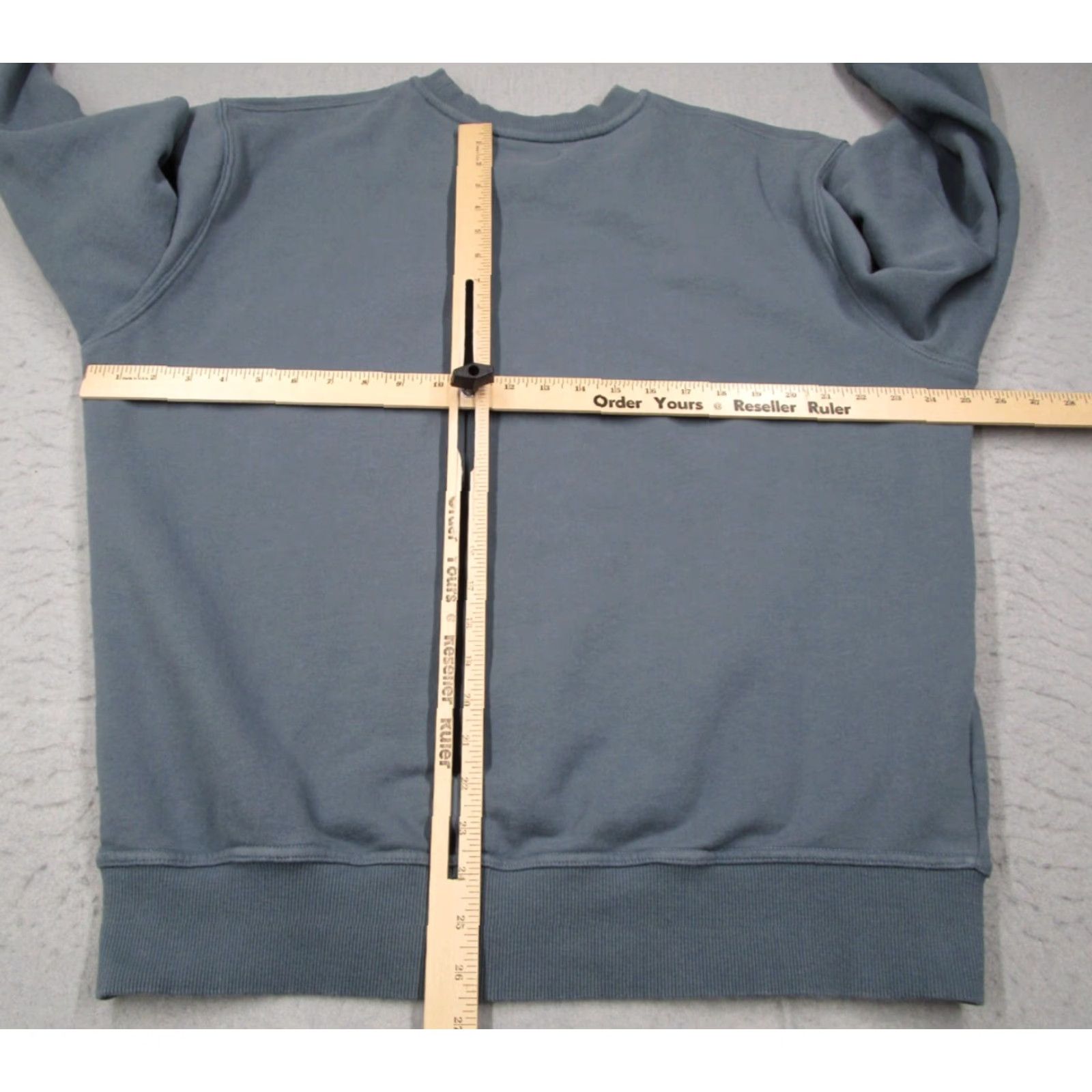 Darc Sport Darc Sport Sweatshirt Mens XL Blue Wolves USA Flag Pullover Long Sleeve Stitched Crew Neck Cotton Fleece Solid Regular Style Pullover Size US XL / EU 56 / 4 - 5 Thumbnail