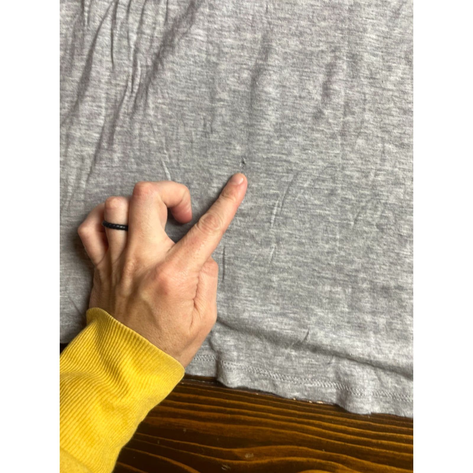 Vintage Tresics Shirt Women Size Small Gray 3/4 Sleeve Boat Neck Metal Detail Casual Size S / US 4 / IT 40 - 7 Thumbnail