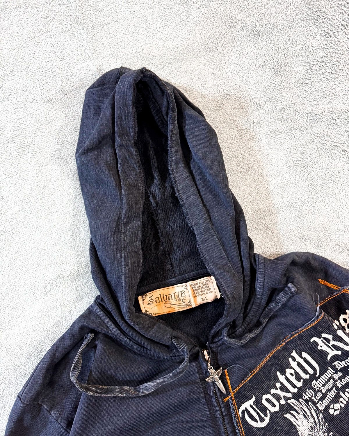 Salvage Vintage Y2k Salvage Toxteth Riders Zip Hoodie Size US M / EU 48-50 / 2 - 4 Thumbnail