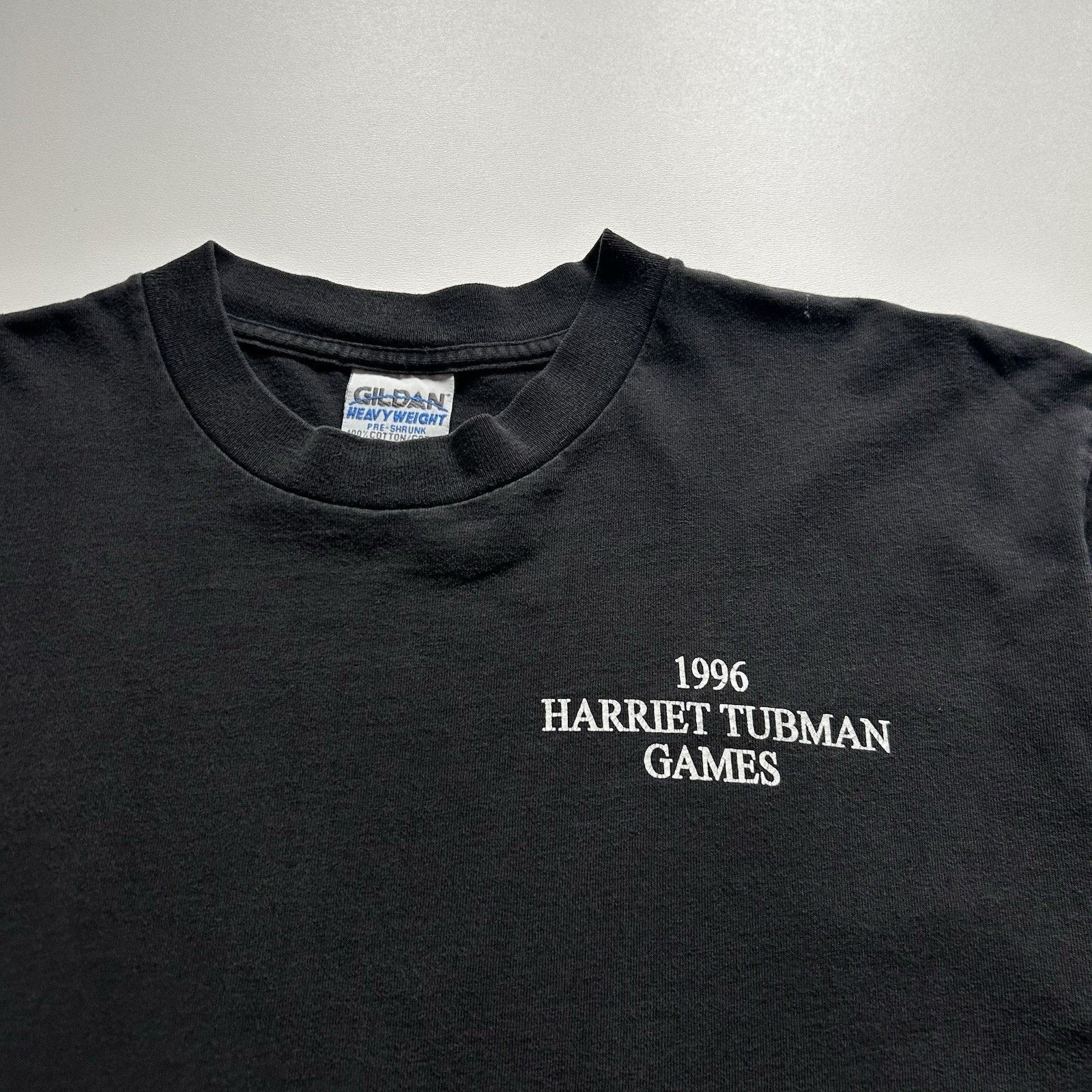 Gildan Vintage Harriet Tubman T Shirt Large 90s Black History Faded Size US L / EU 52-54 / 3 - 2 Thumbnail