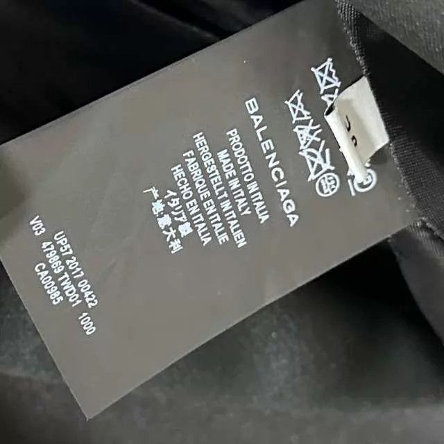 Balenciaga Balenciaga Black Lining Slogan Print Blazer 38 Size XS / US 0-2 / IT 36-38 - 4 Thumbnail
