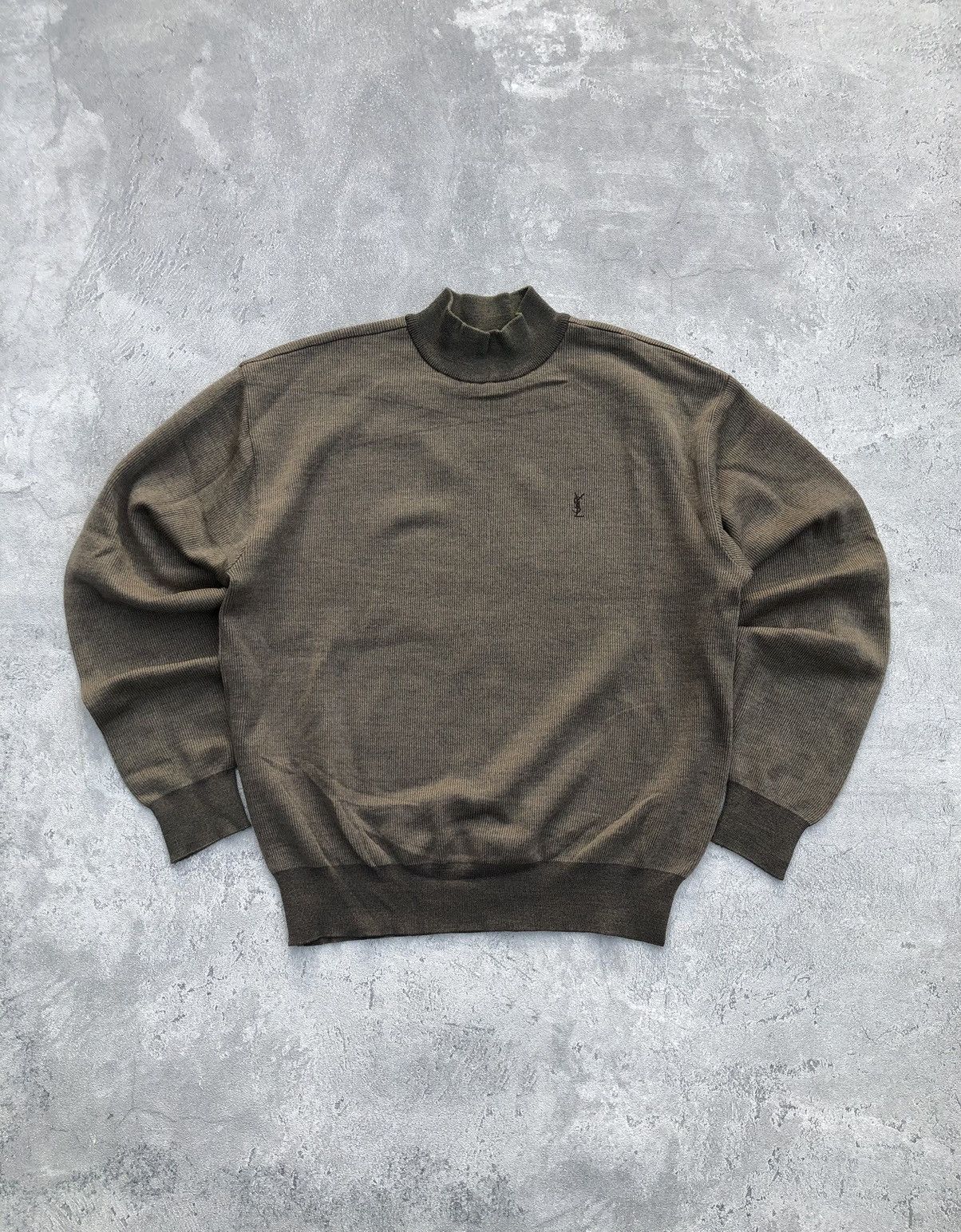 Yves Saint Laurent Vintage Yves Saint Laurent Knitwear Sweater Jumper Size US M / EU 48-50 / 2 - 1 Thumbnail