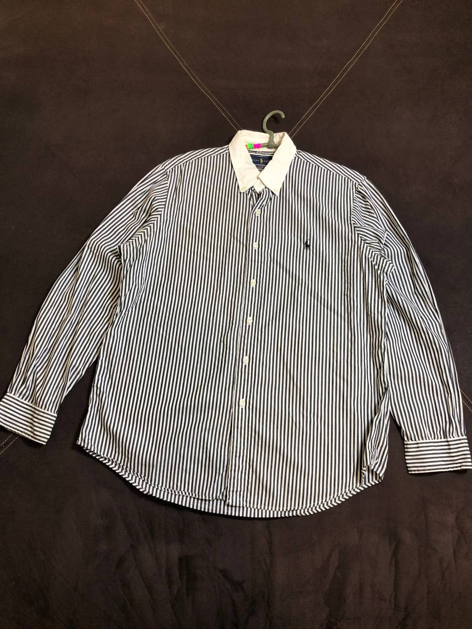 Polo Ralph Lauren Classic Fit Print Striped Shirt Logo Ralph Lauren Size US L / EU 52-54 / 3 - 1 Thumbnail