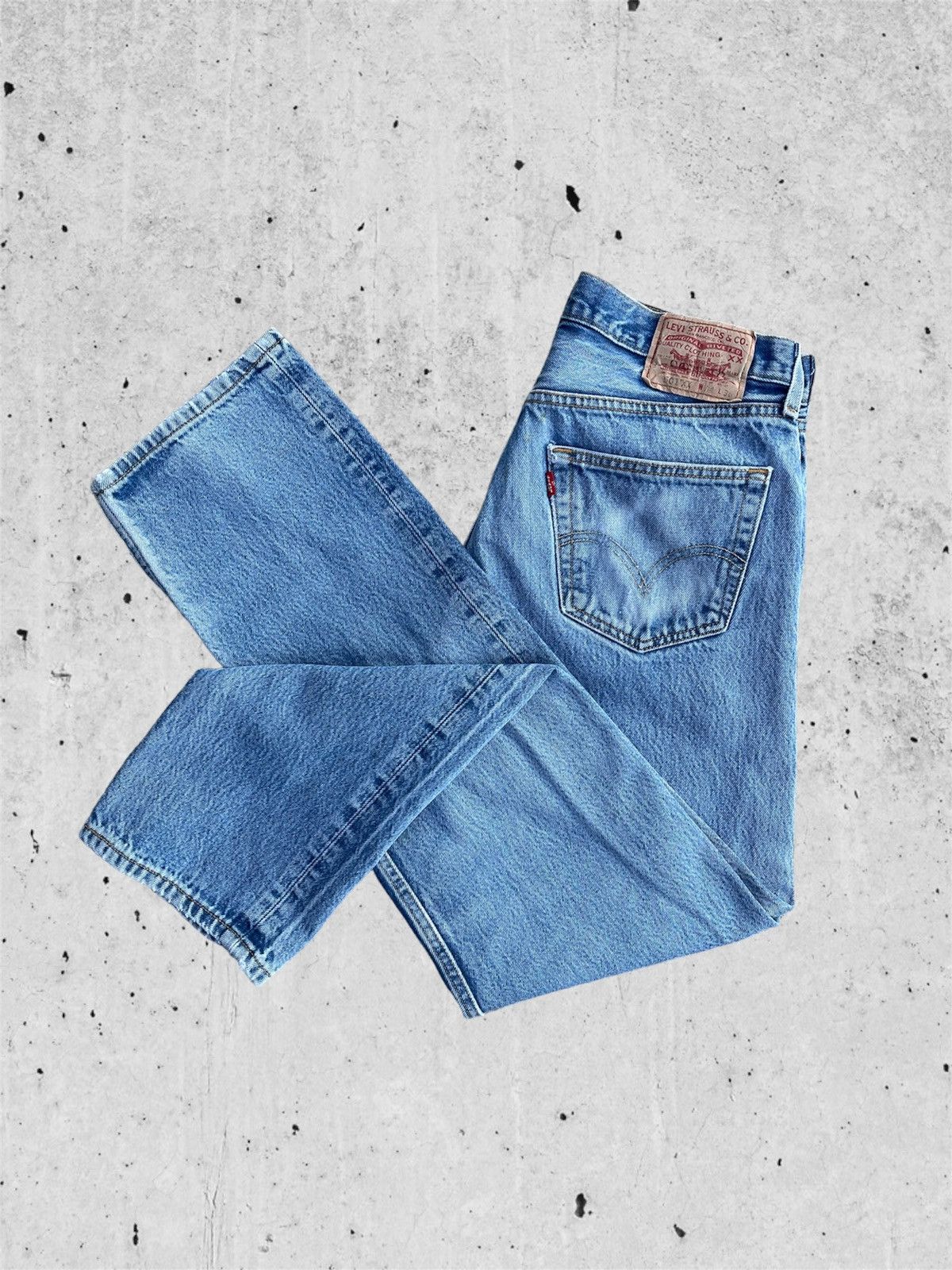 Jean × Levi's 🔥 Levi's 501 XX Blue Distressed Denim W32 🔥 Size US 32 / EU 48 - 13 Thumbnail