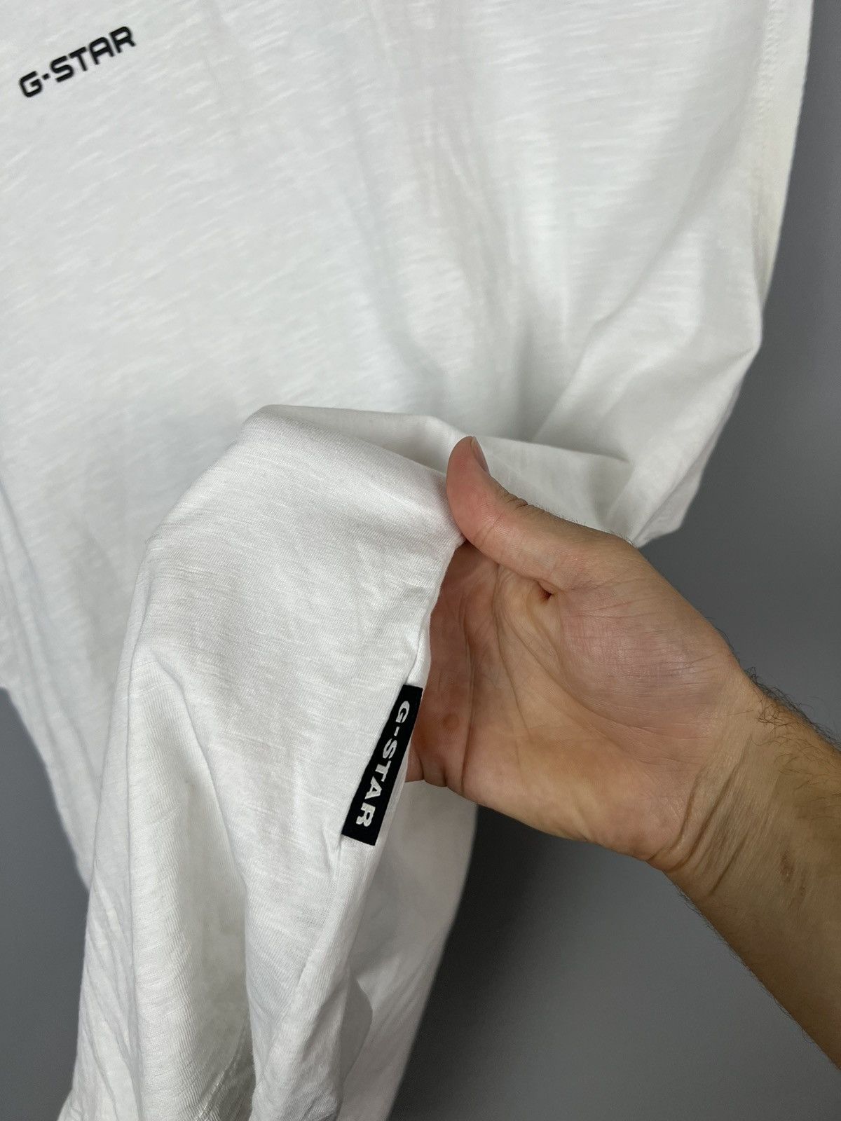 G-Star GSTAR G-STAR RAW LASH TANK TOP WHITE SLEEVELESS TANK TOP Size US L / EU 52-54 / 3 - 5 Thumbnail