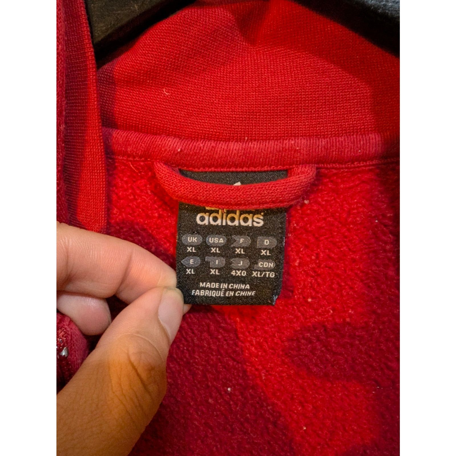 Adidas Vintage Y2K 2000s Adidas Predator Fire Flames Jacket Sz XL Size US XL / EU 56 / 4 - 3 Thumbnail