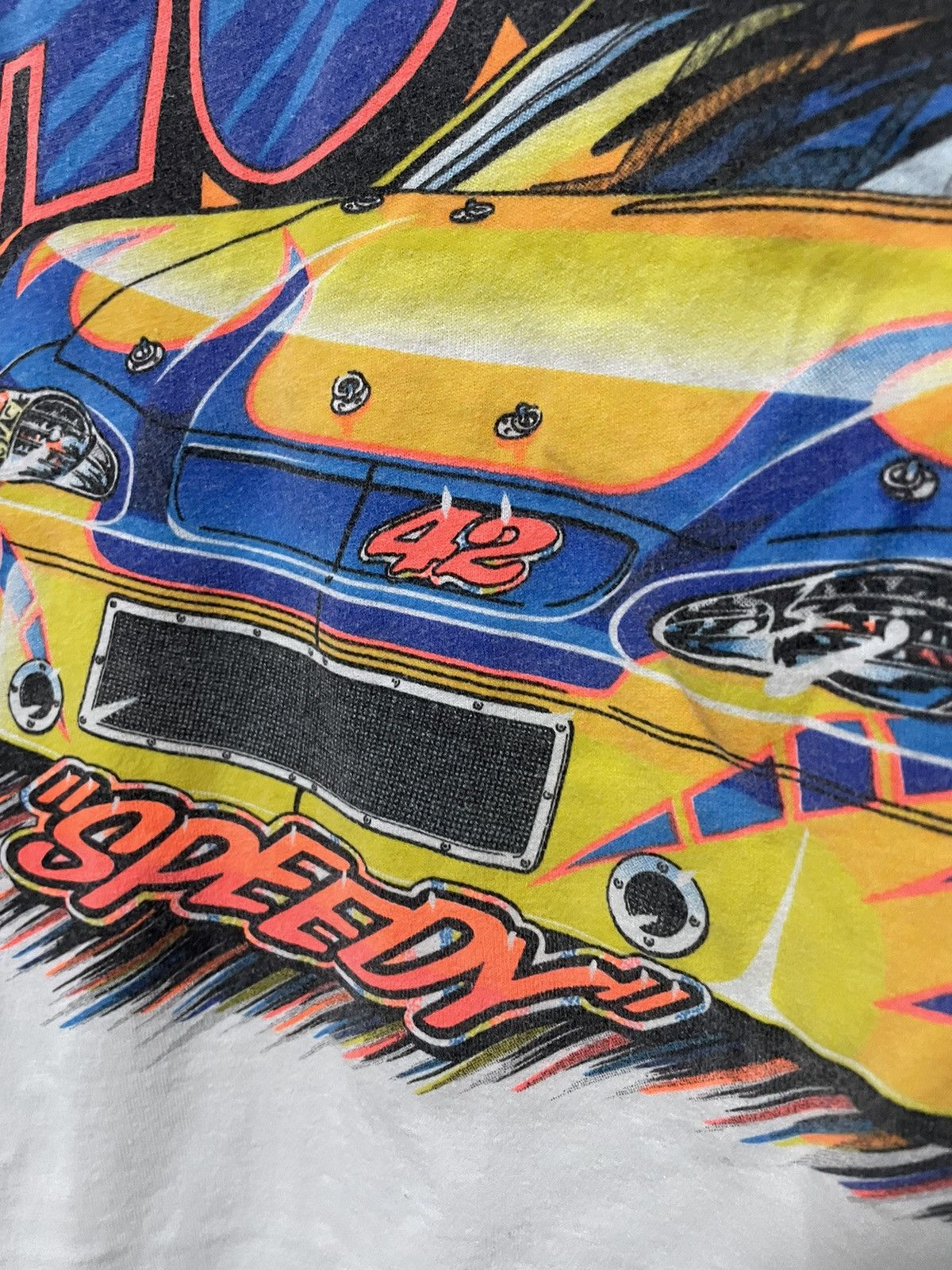Vintage Vintage 2006 NASCAR Ronnie Hults Jr Speedy Graphic Tee Size US L / EU 52-54 / 3 - 7 Thumbnail