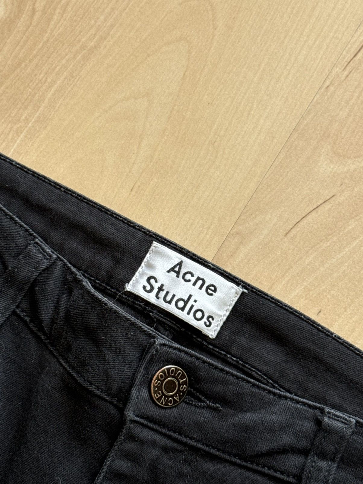 Acne Studios Acne Studios flex black skinny jeans Size 30" / US 8 / IT 44 - 3 Thumbnail