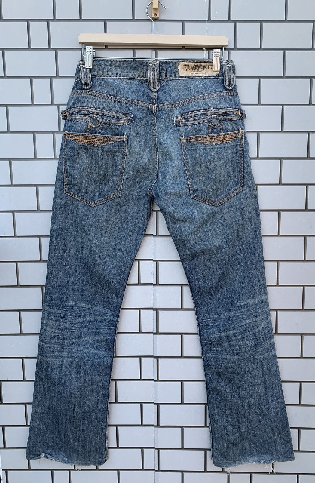 If Six Was Nine × Taverniti Japanese Brand Taverniti by Jimmy Taverniti Distressed Denim Size US 32 / EU 48 - 2 Thumbnail