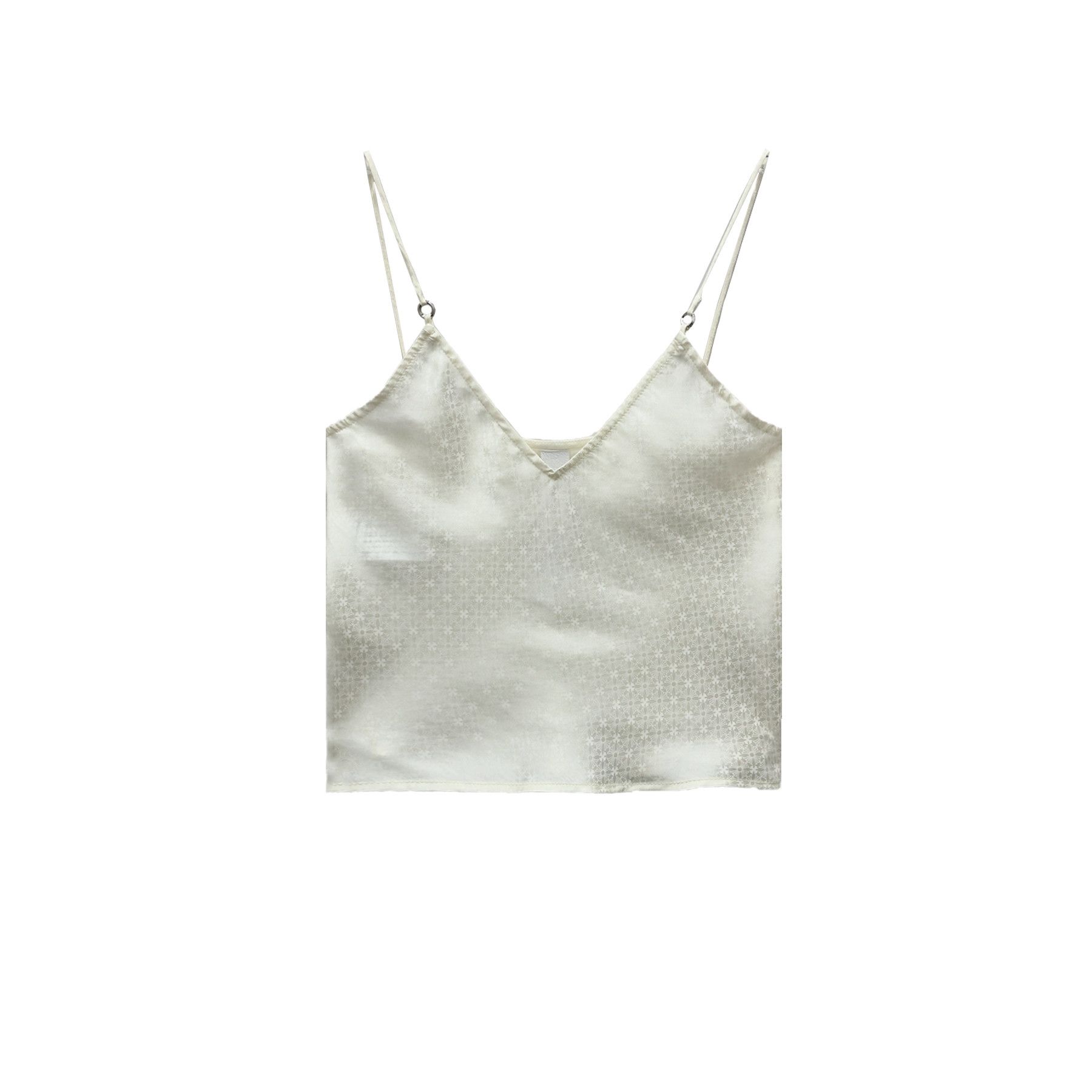 Chrome Hearts Chrome Hearts Tonal Monogram Cross Pattern Silk Tanktop Size S / US 4 / IT 40 - 1 Thumbnail