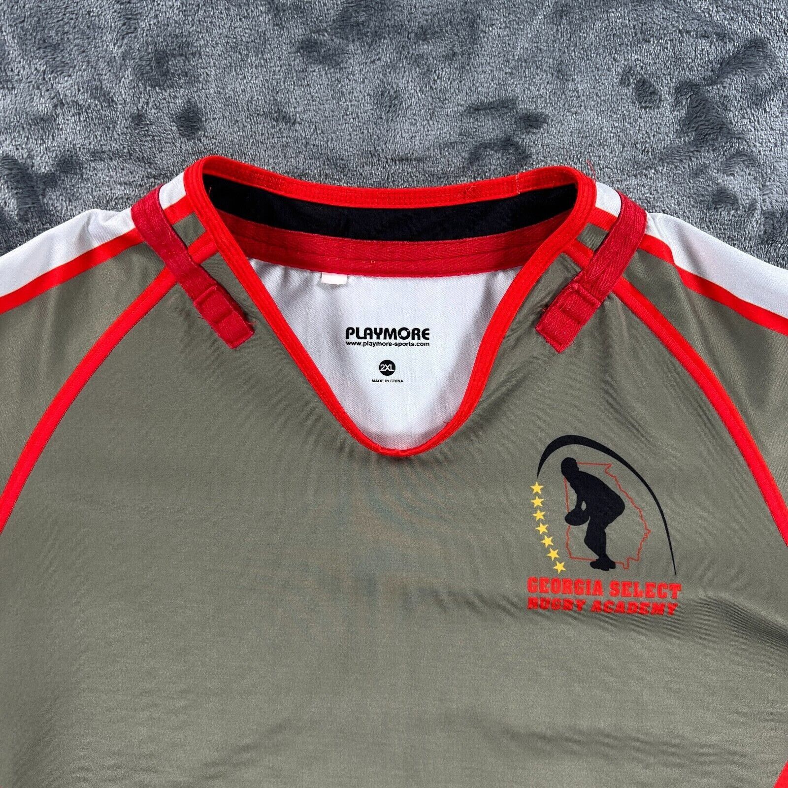 Other Playmore Rugby Jersey Men 2XL Georgia Select Rugby Academy P Size US XXL / EU 58 / 5 - 3 Thumbnail