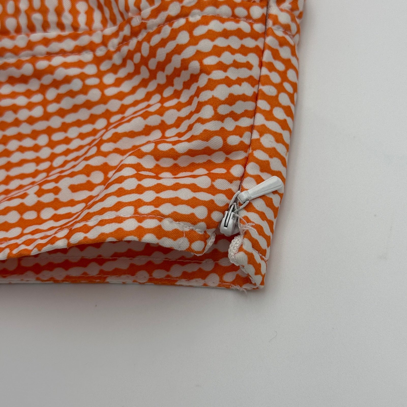 Izod IZOD XFG Orange Seersucker Print Golf Skort - Size 16 Size 38" / US 16 / IT 52 - 5 Thumbnail